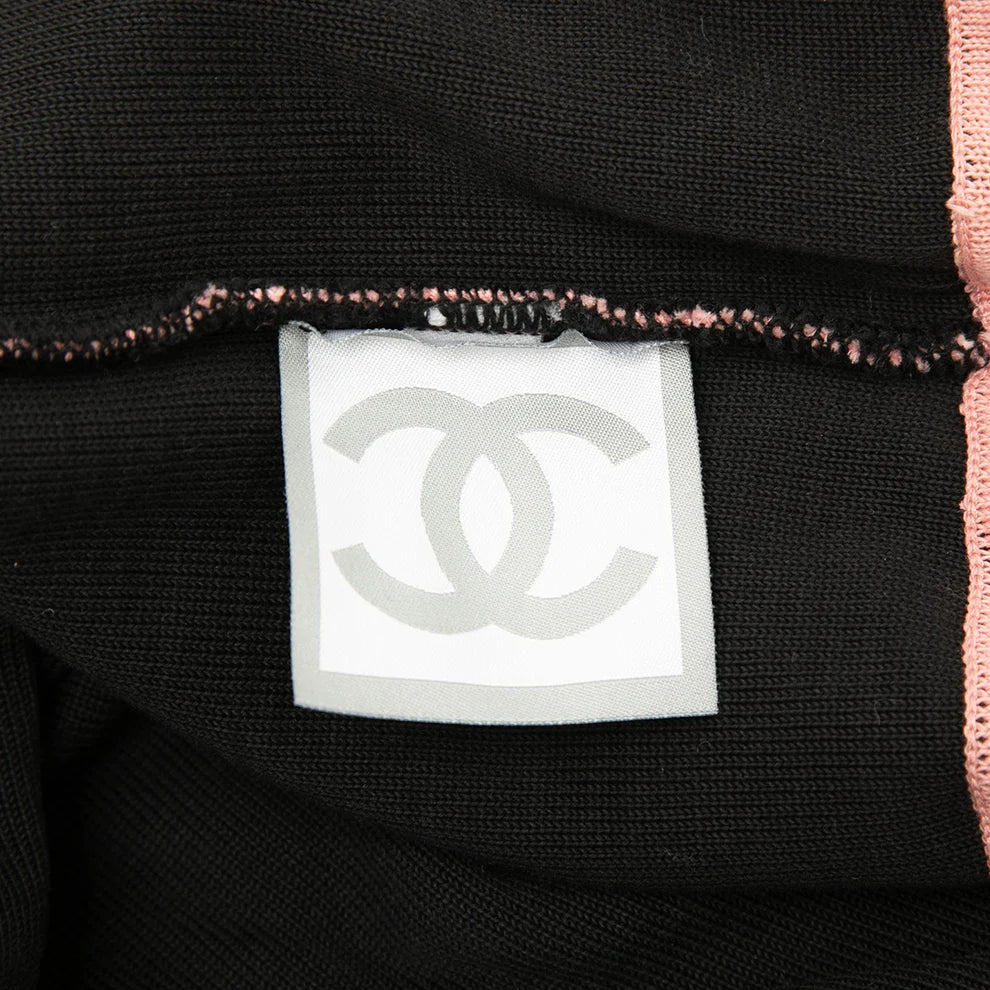Chanel CC Sport Line Jersey Drawstring Backpack Bag