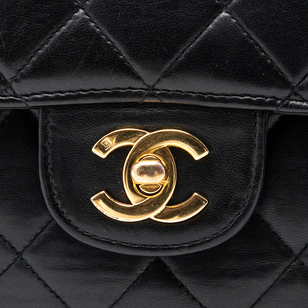 Chanel Medium Quilted Lambskin Double Sided Flap Bag