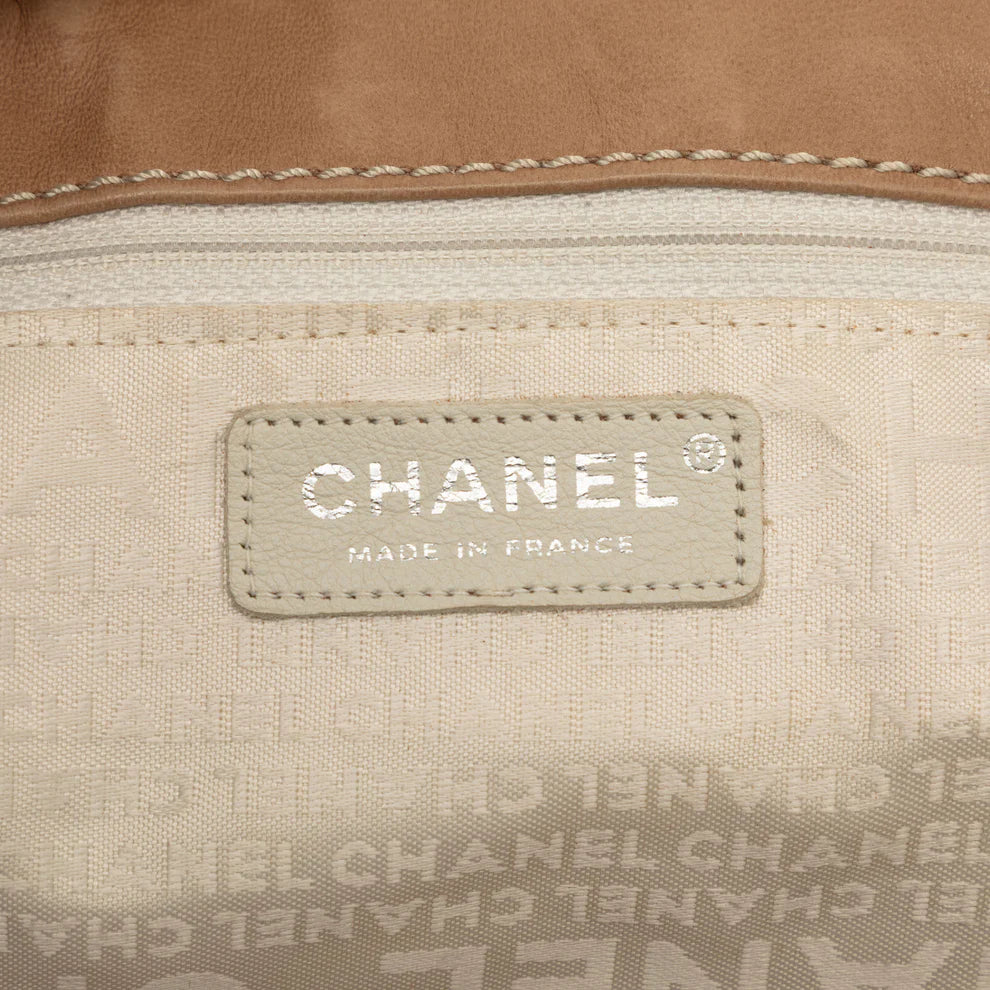 Chanel CC Wild Stitch Lambskin Accordion Flap Bag
