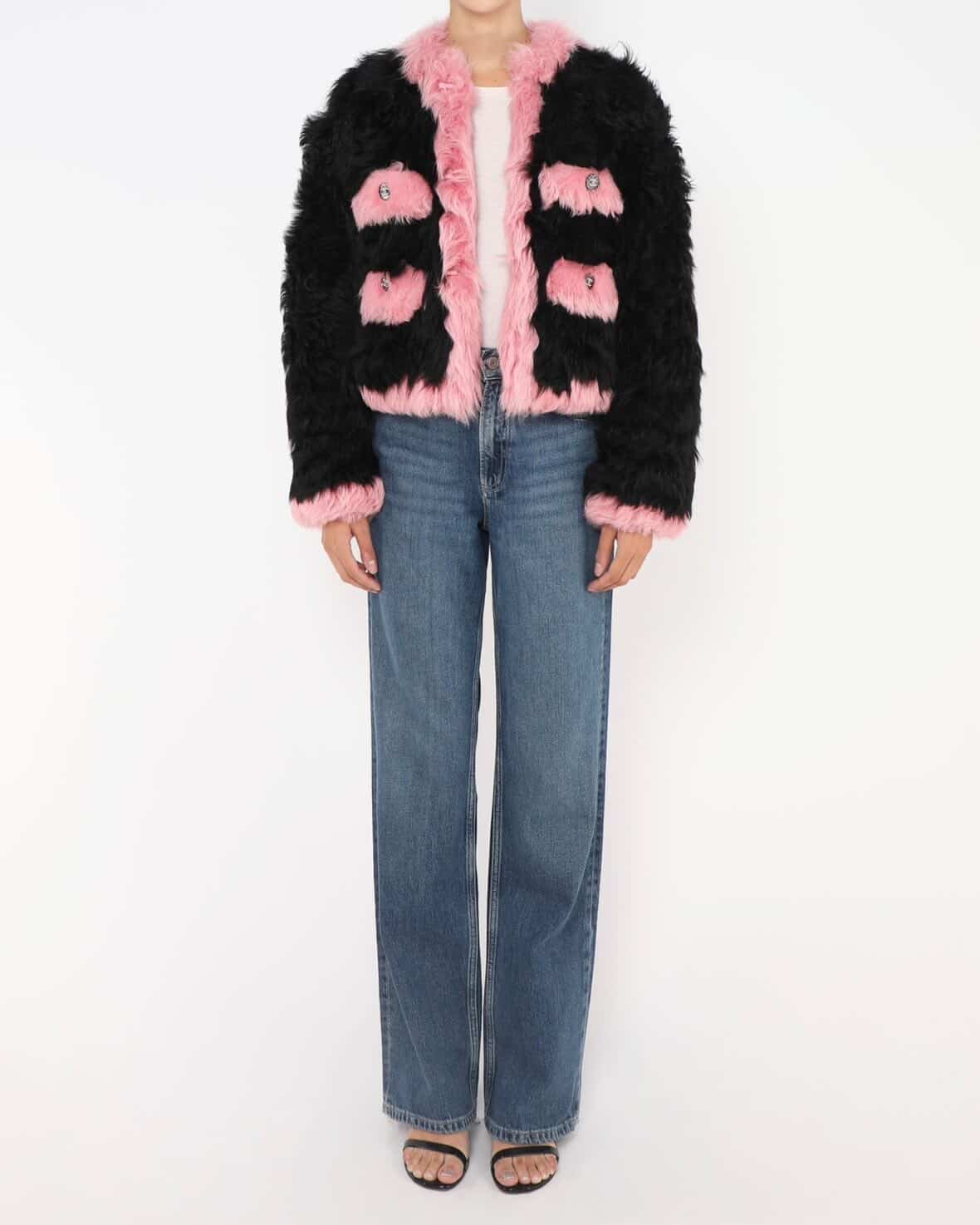 Chanel Runway Shearling Jacket