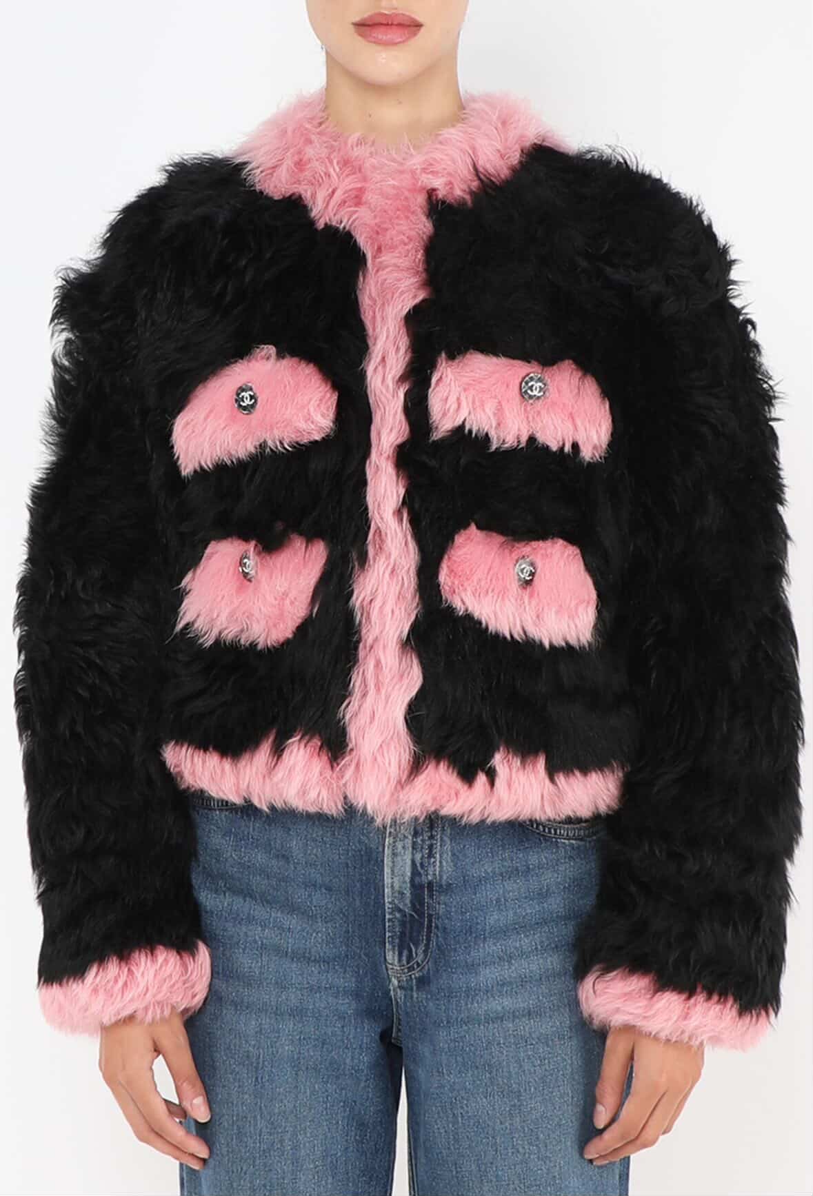 Chanel Runway Shearling Jacket