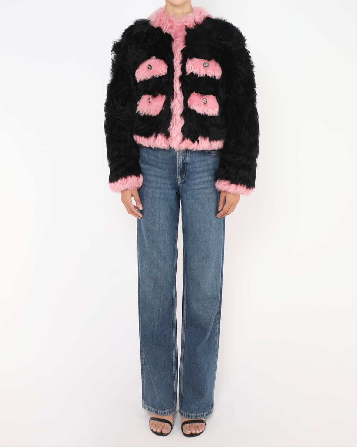 Chanel Runway Shearling Jacket