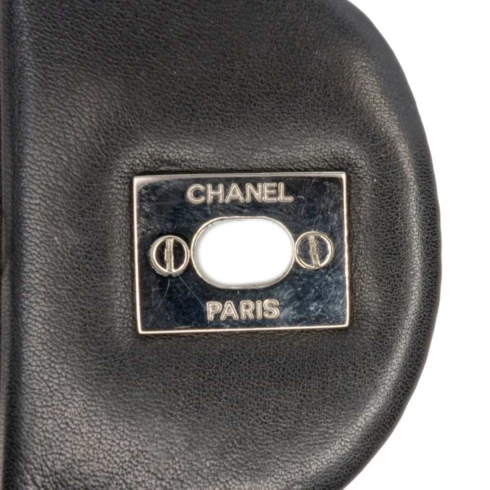 Chanel Stitched PVC and Calfskin Naked Flap Bag