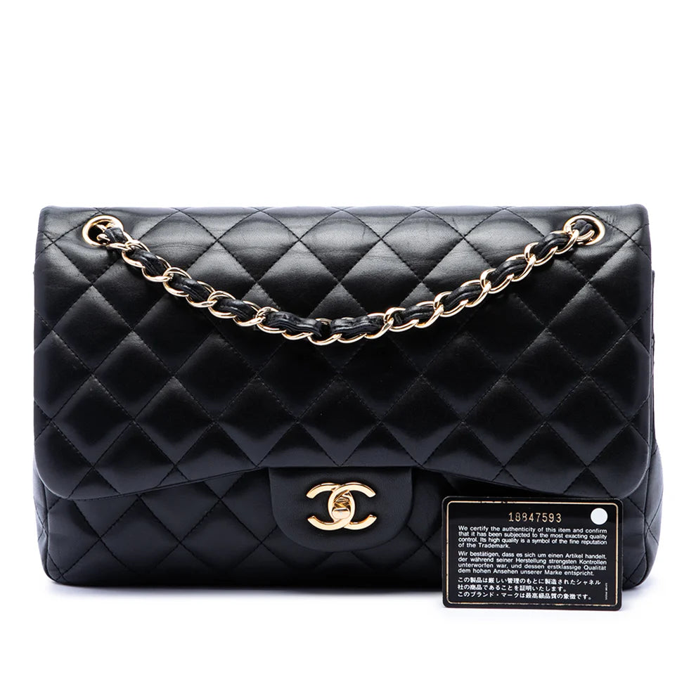 Chanel Jumbo Classic Lambskin Double Flap Bag