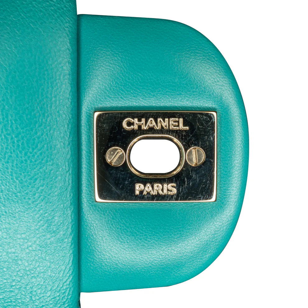 Chanel Mini Square Classic Lambskin Single Flap Bag