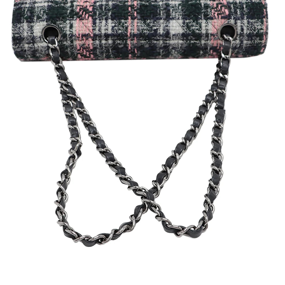 Chanel Medium Classic Tweed Double Flap Bag