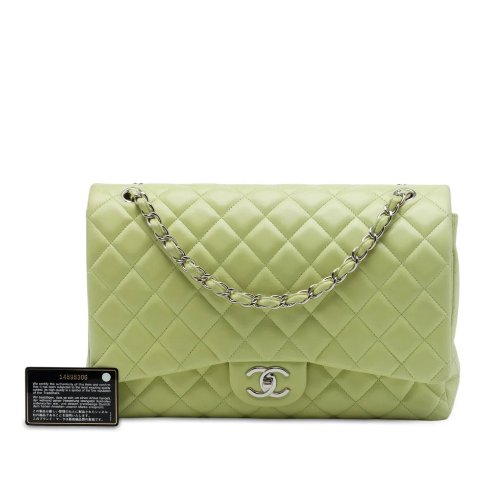 Chanel Maxi Classic Lambskin Double Flap Bag