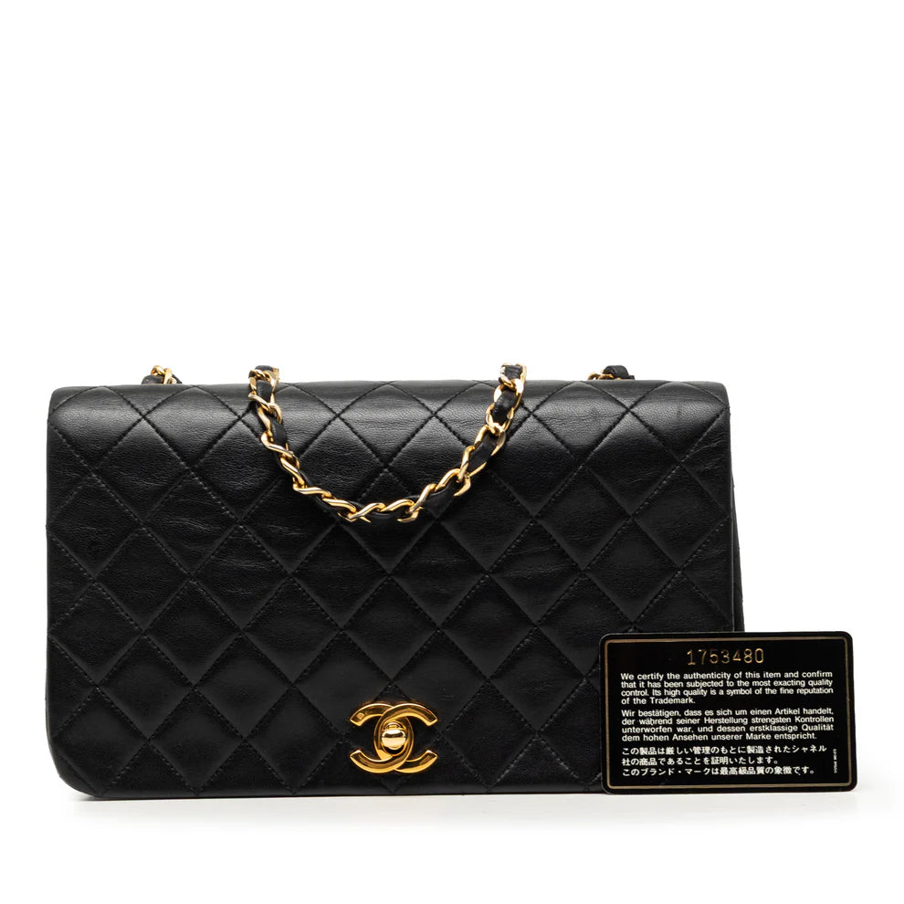 Chanel Medium Quilted Lambskin Full Flap bag