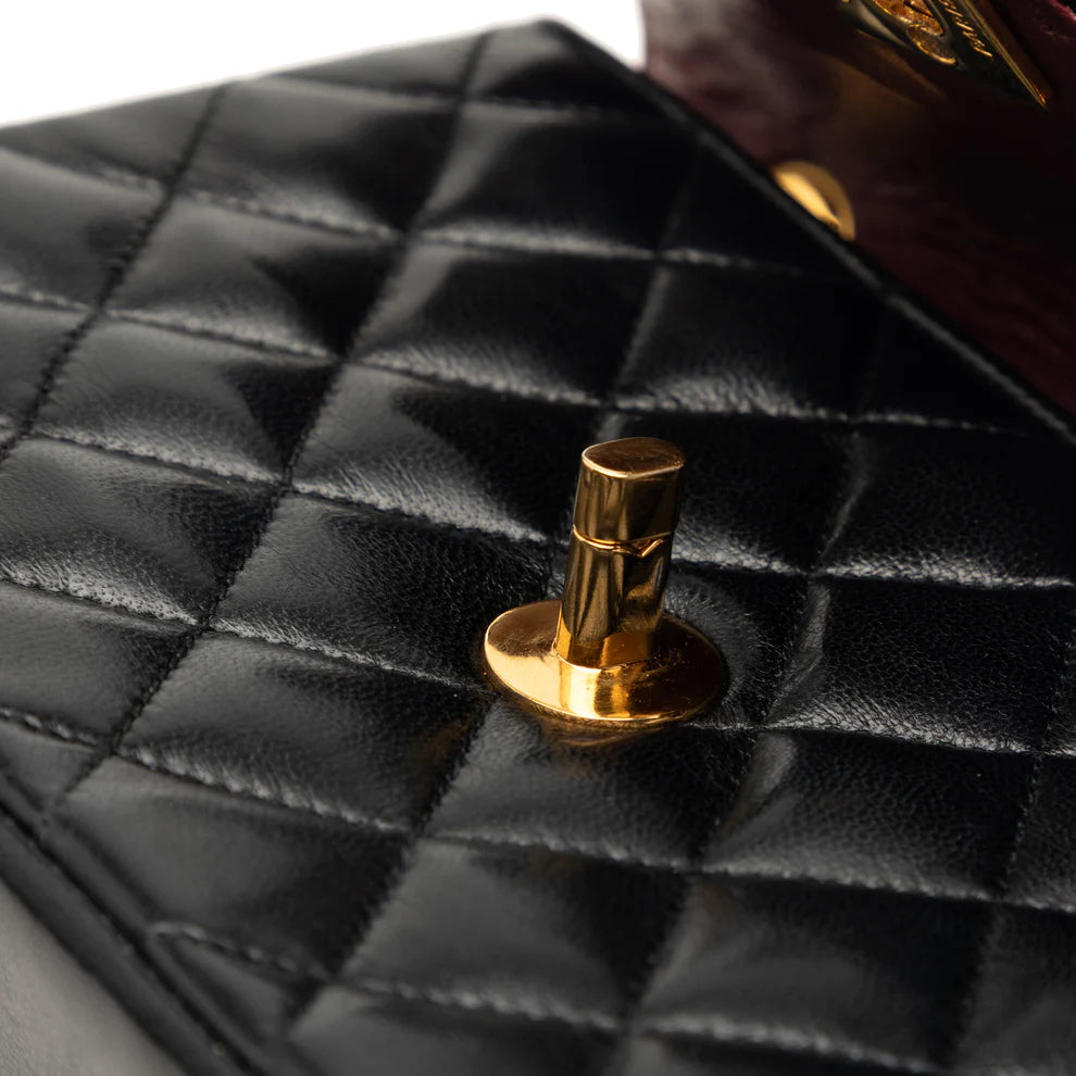 Chanel Mini CC Quilted Lambskin Single Flap Bag