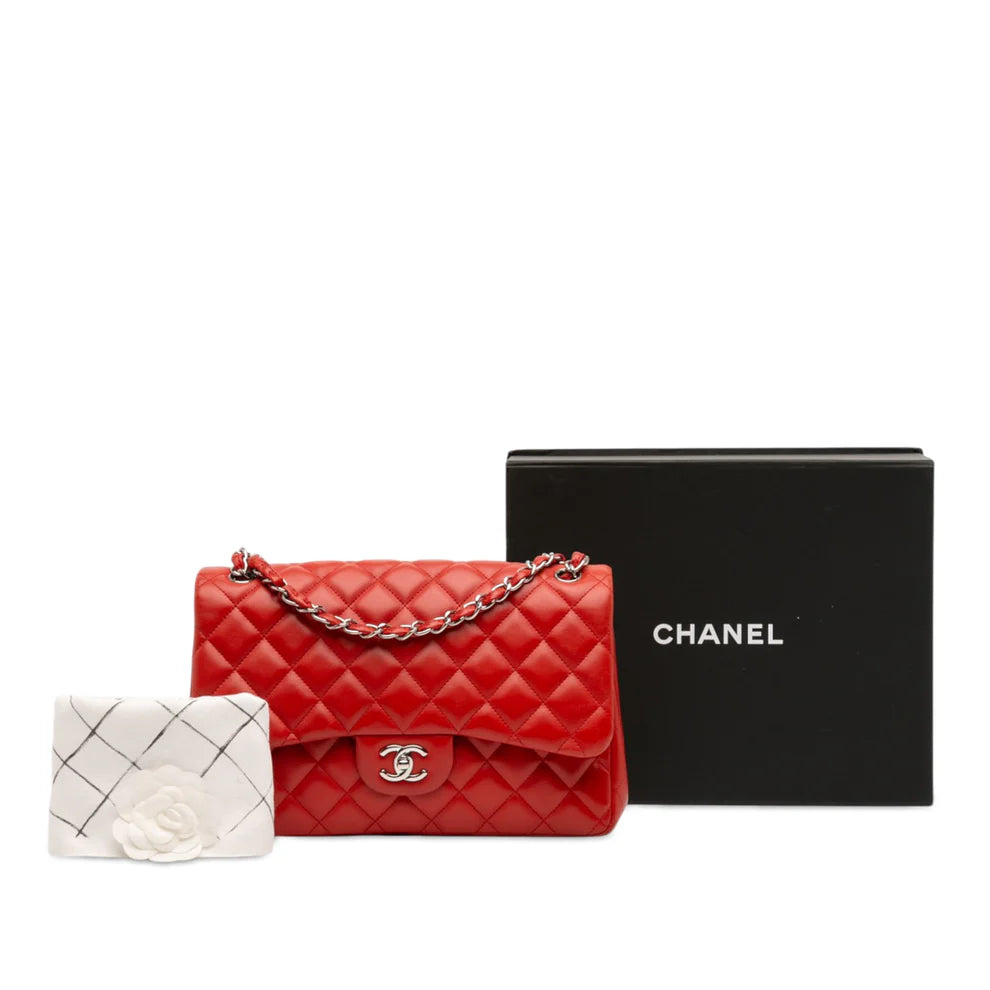 Chanel Jumbo Classic Lambskin Double Flap Bag