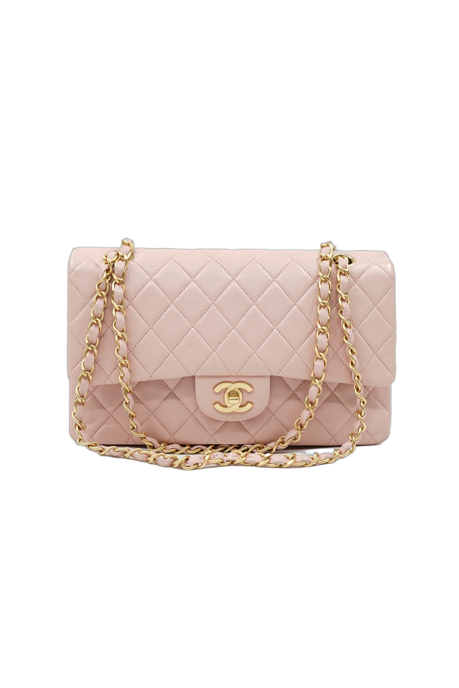 Chanel Medium Light Pink Double Flap Bag