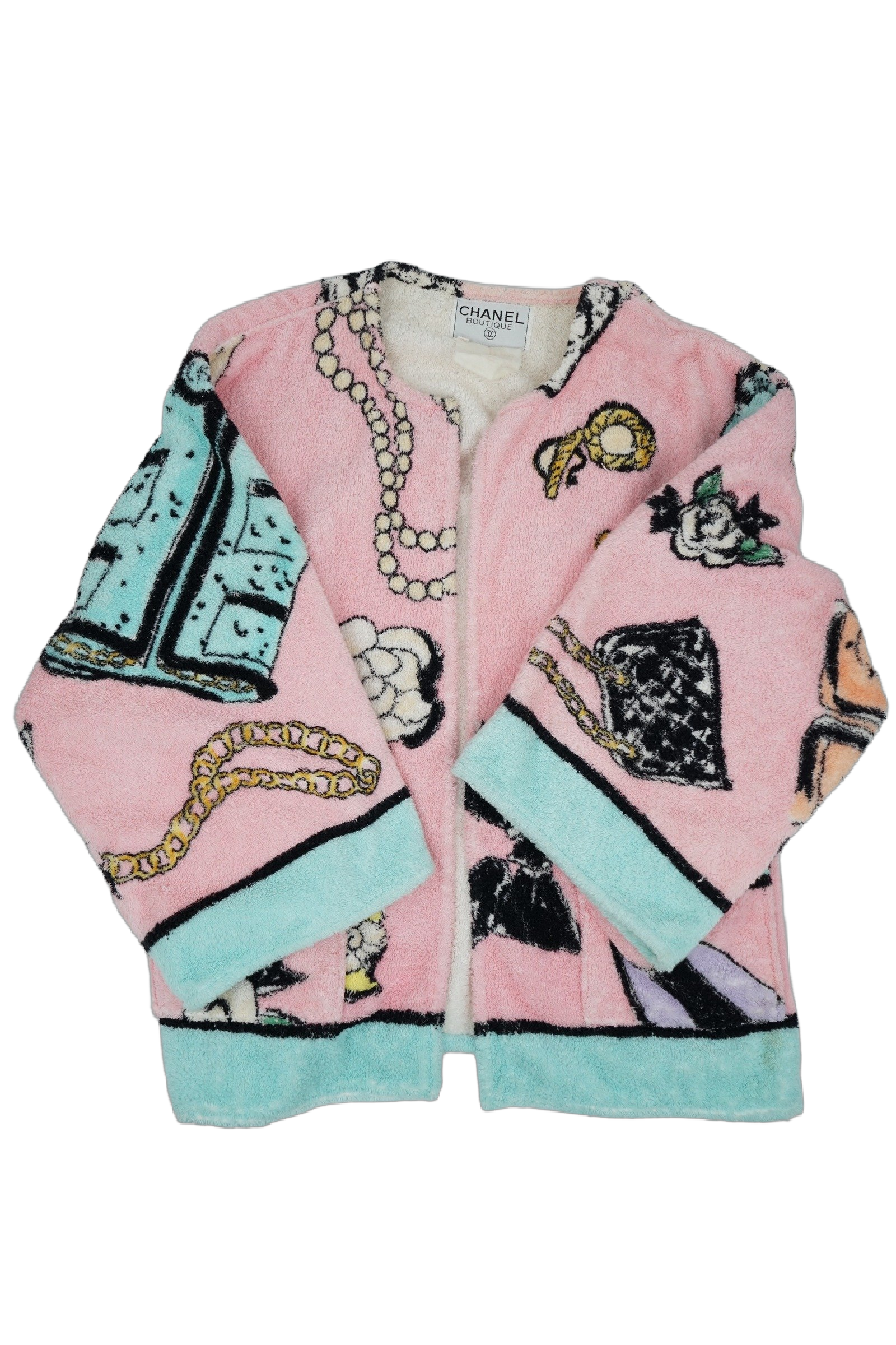 Chanel Runway Terry Cloth Jacket