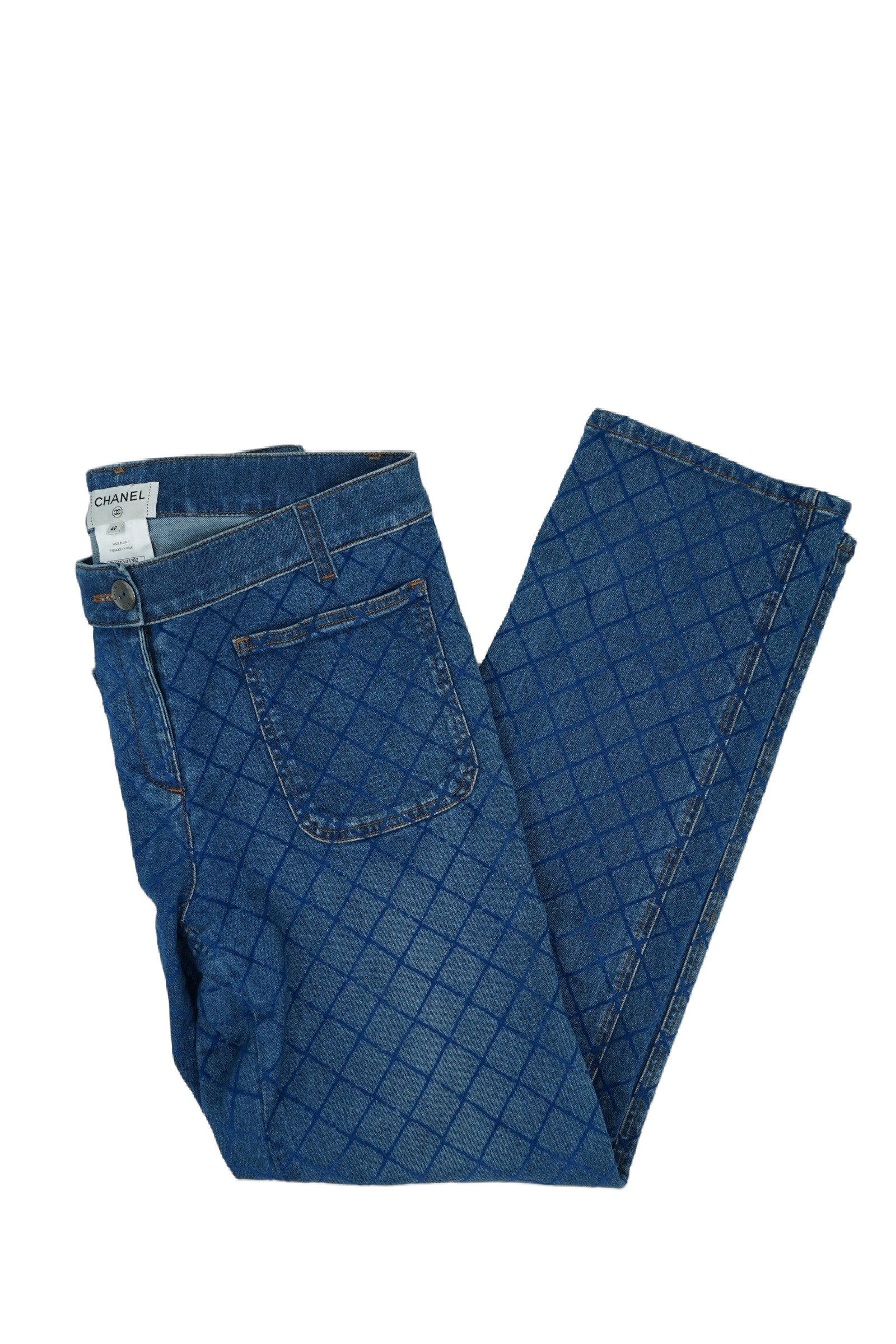 Chanel Quilted Jeans