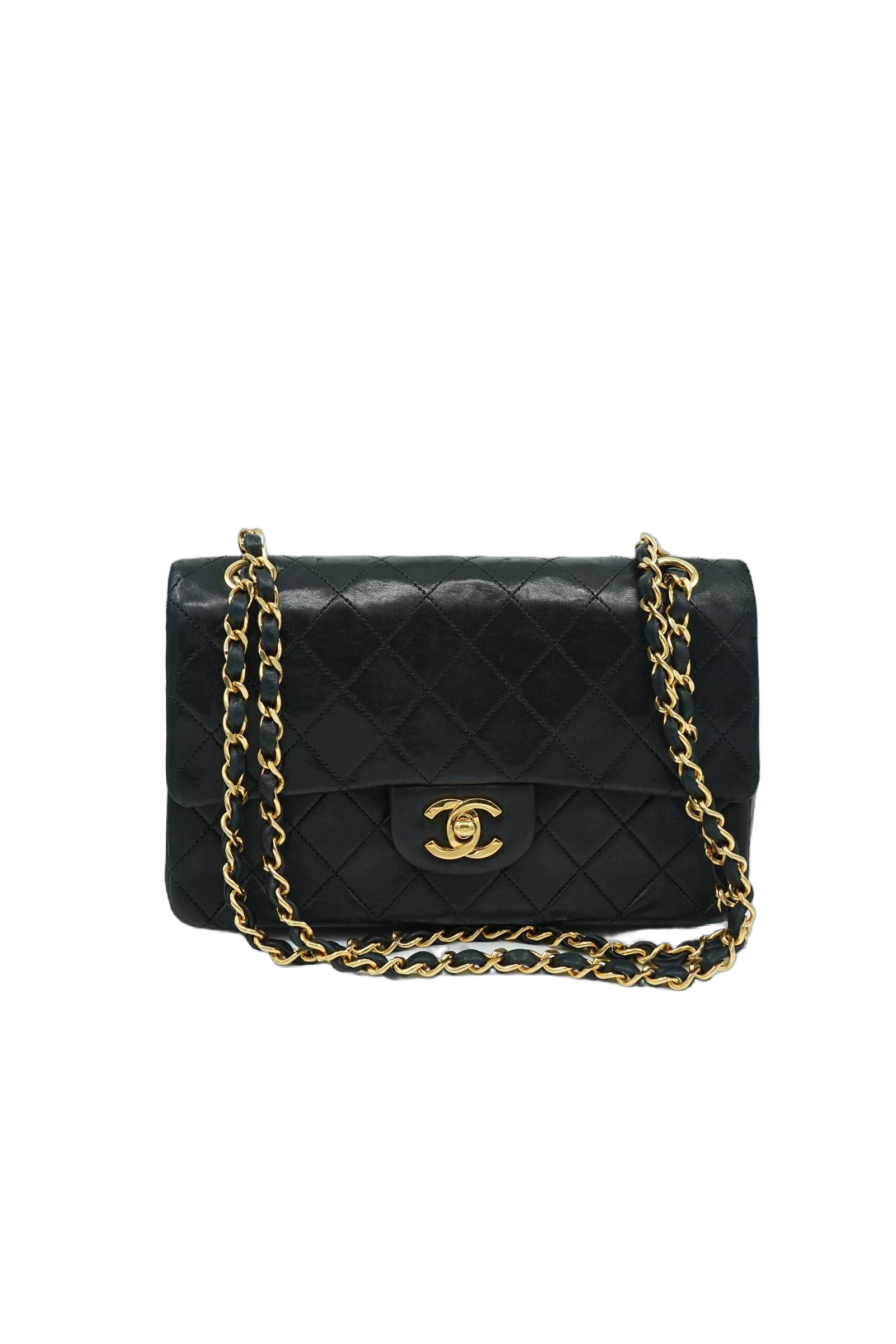 Chanel Double Flap Bag Small Black