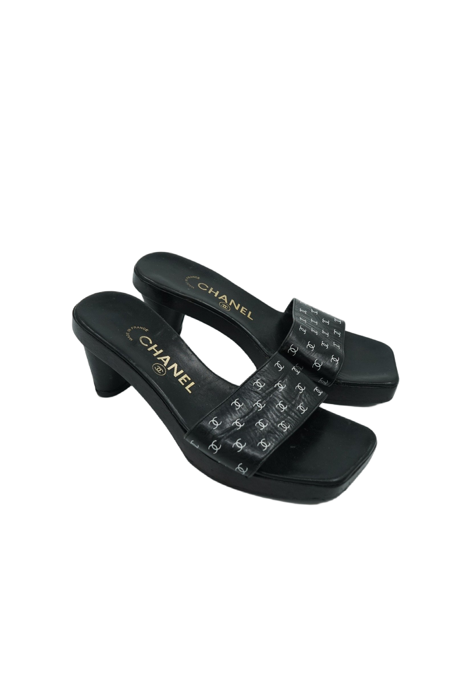 Chanel Heel Logo Slides