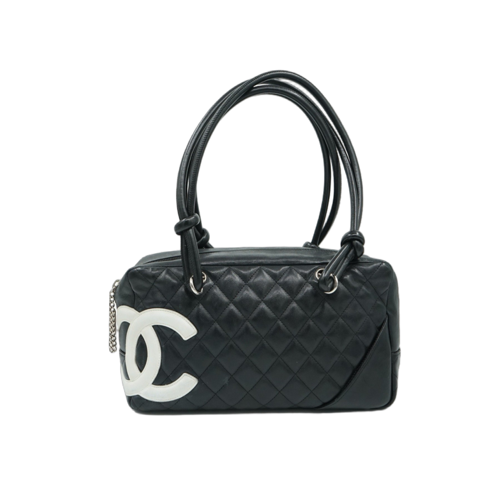 Chanel Cambon Medium Bowler Bag Black