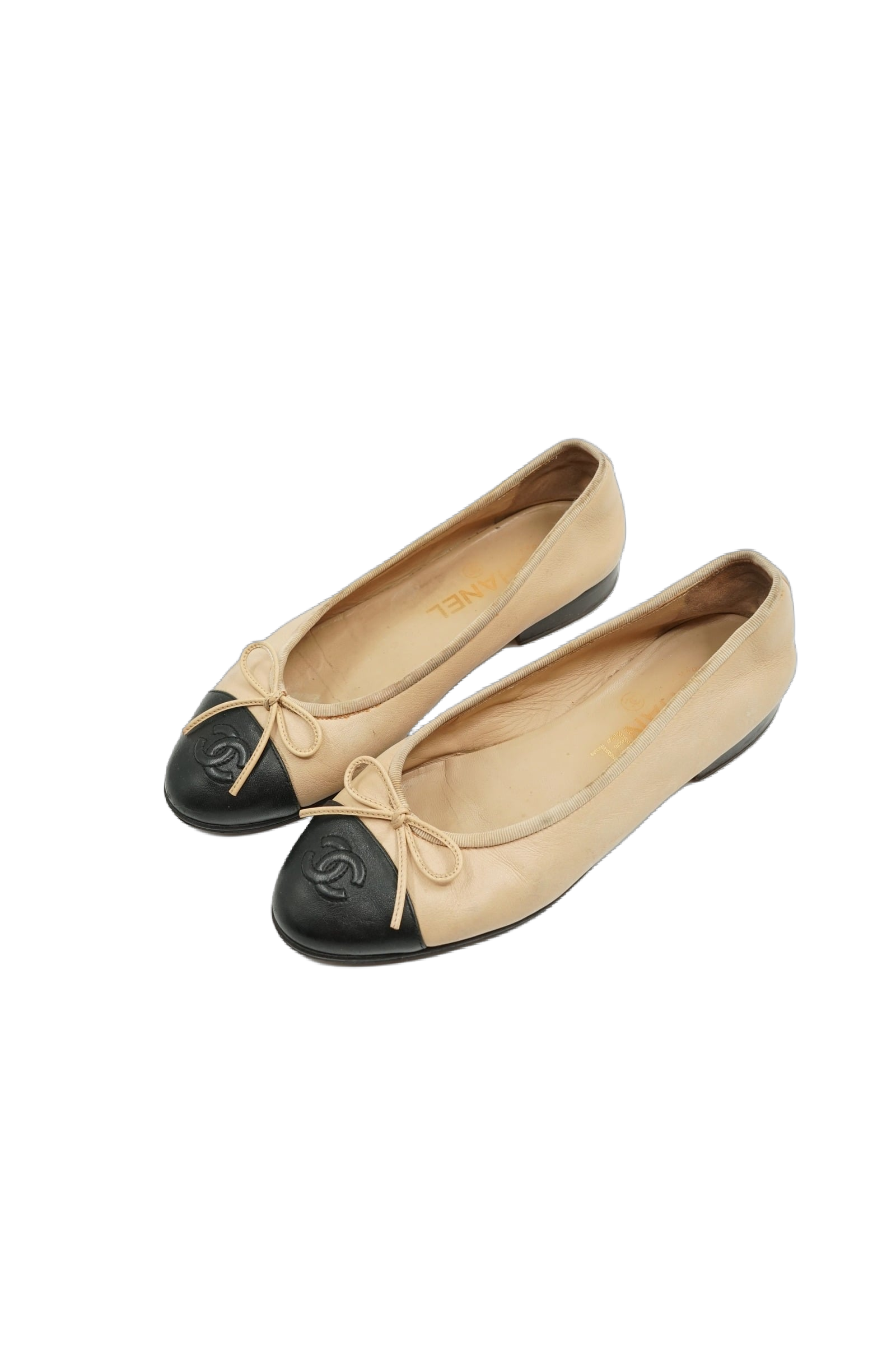 Chanel Ballet Flats Beige