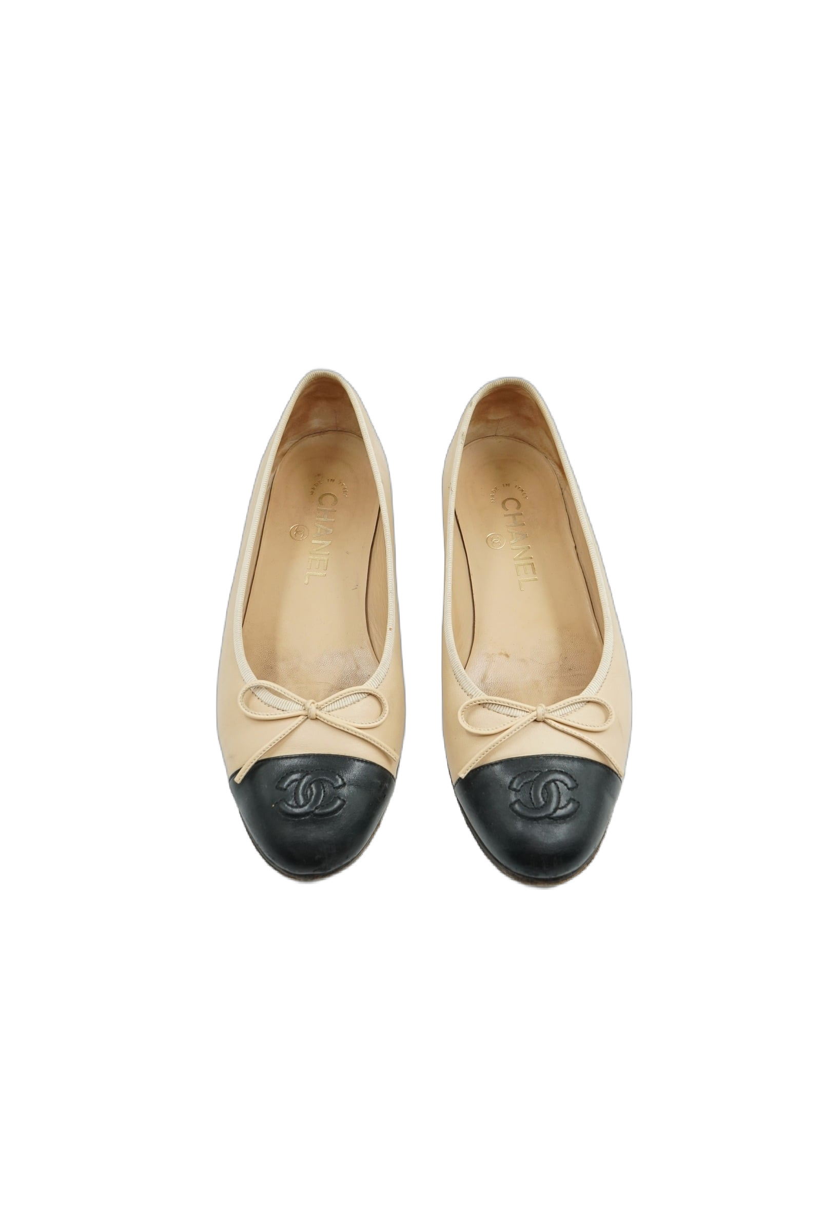 Chanel Ballet Flats Beige
