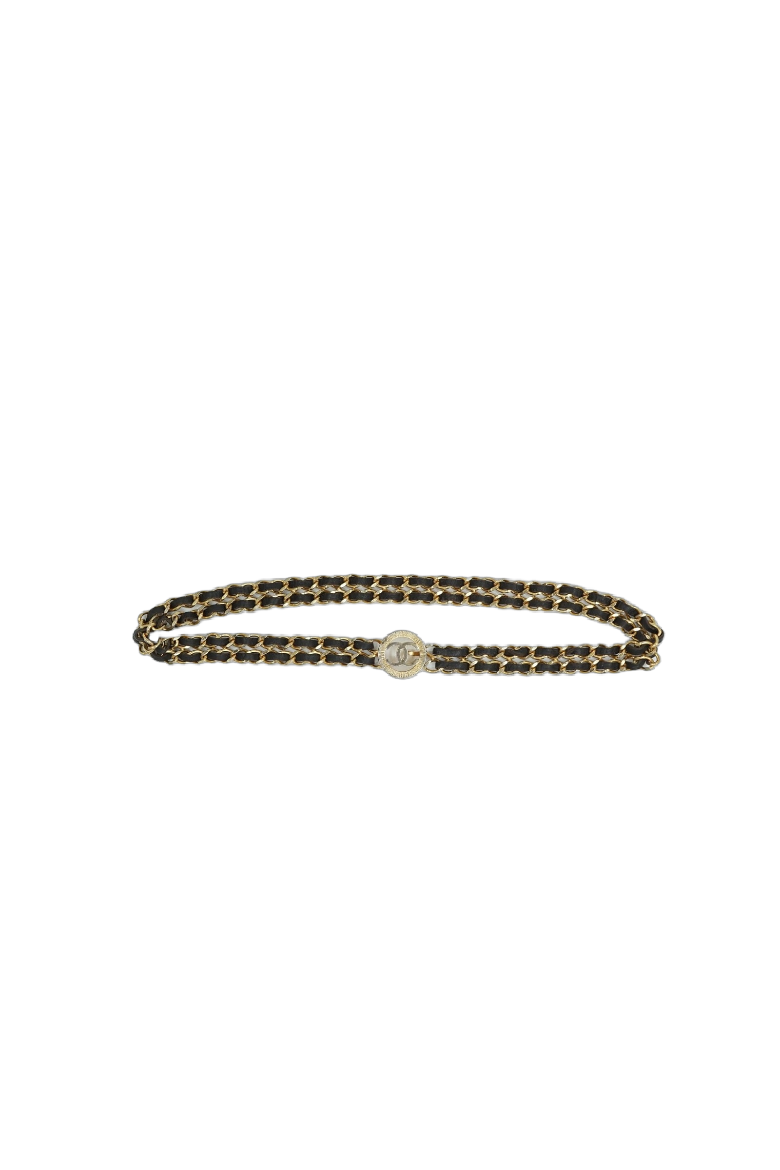 Chanel Gold Chain Link Belt