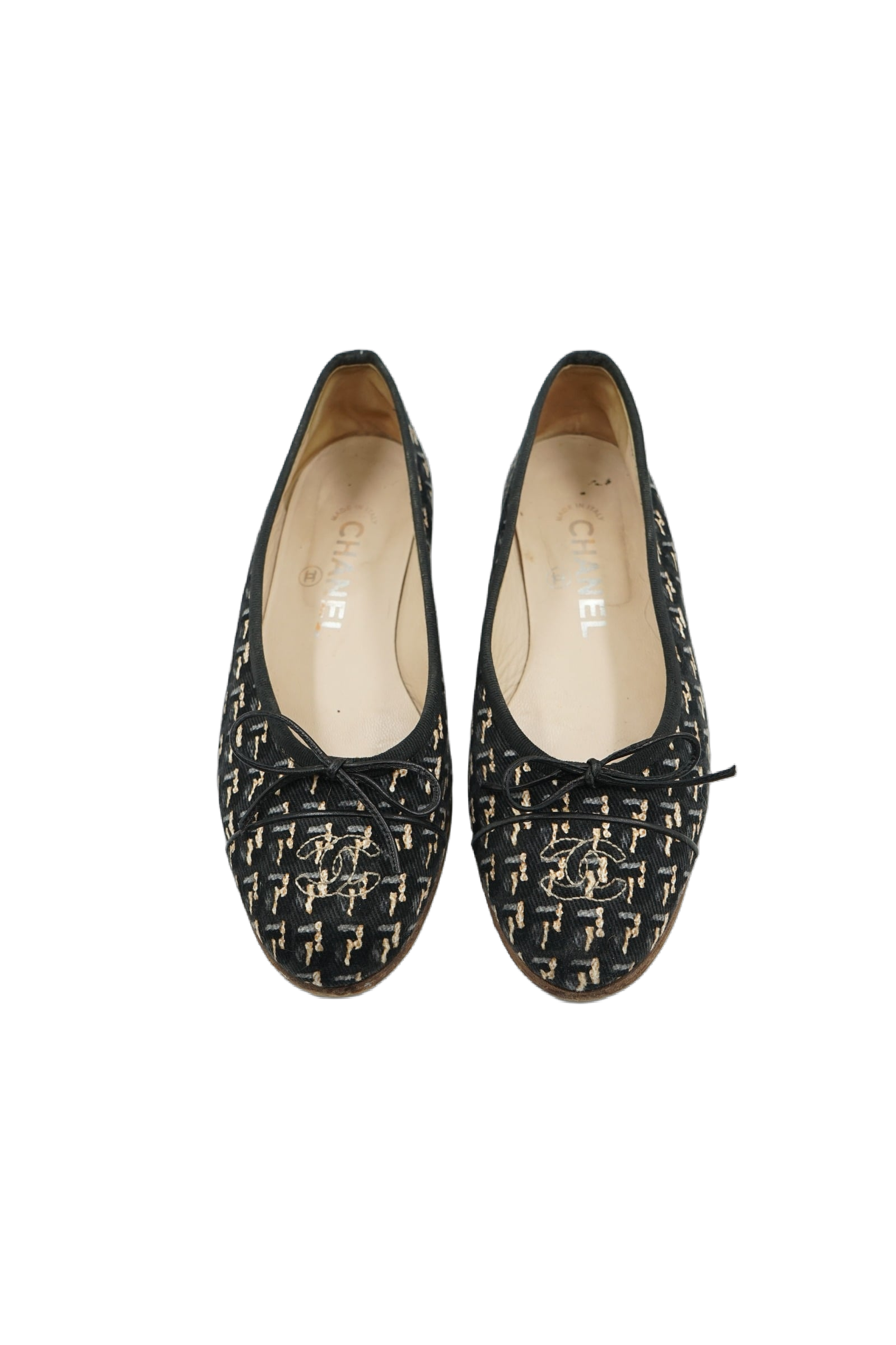 Chanel Ballet Flats Canvas