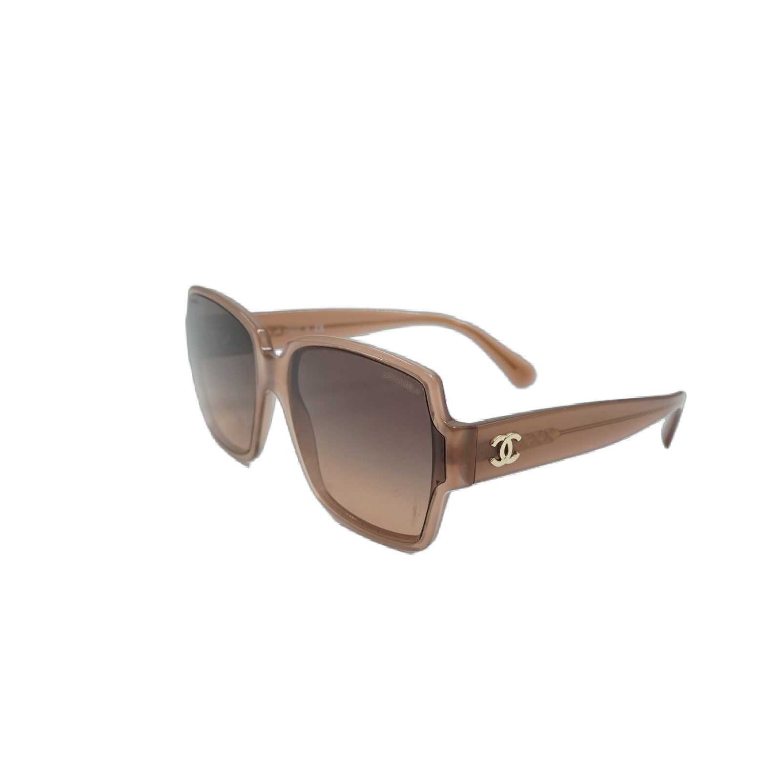 Chanel Pink Logo Sunglasses
