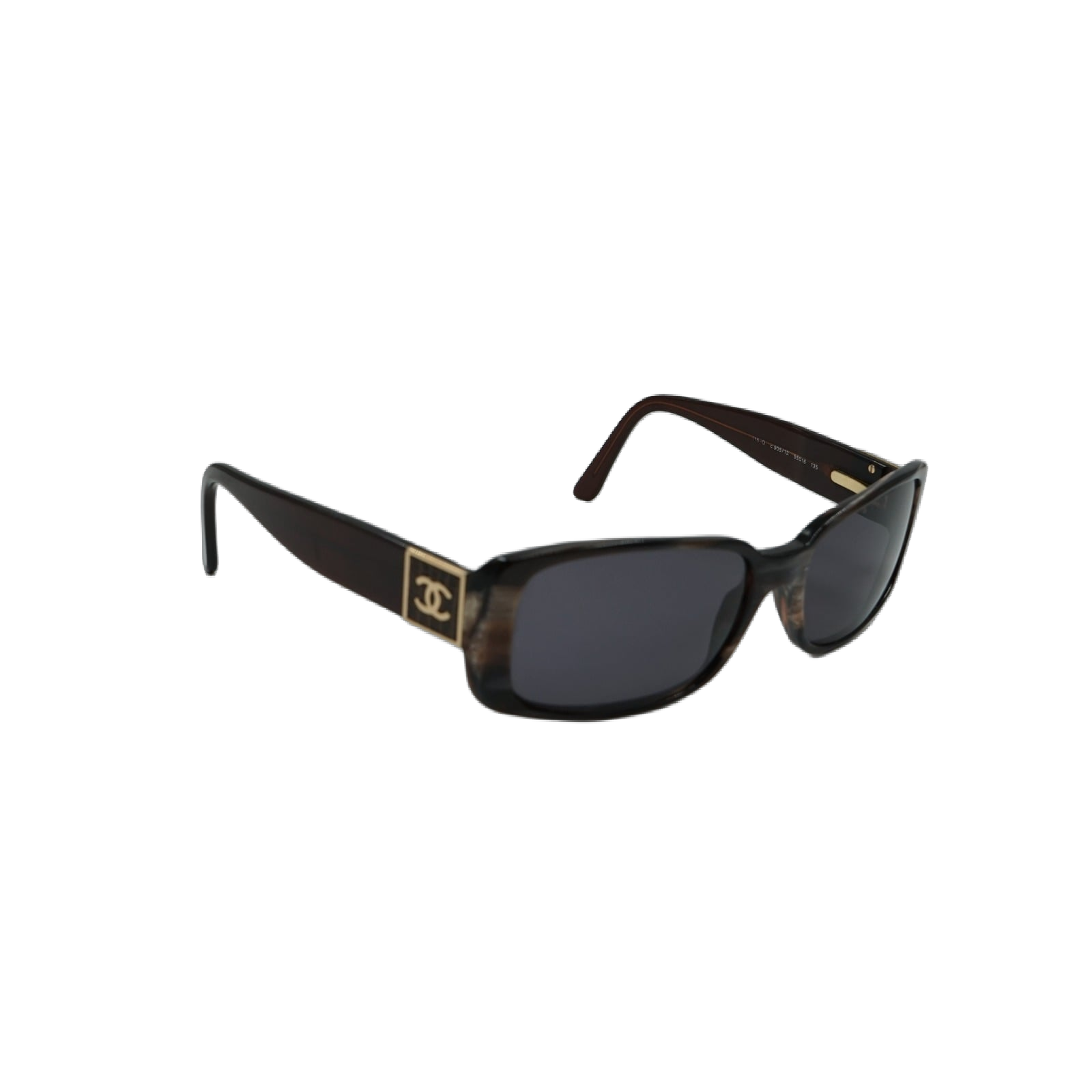 Chanel Brown Logo Sunglasses