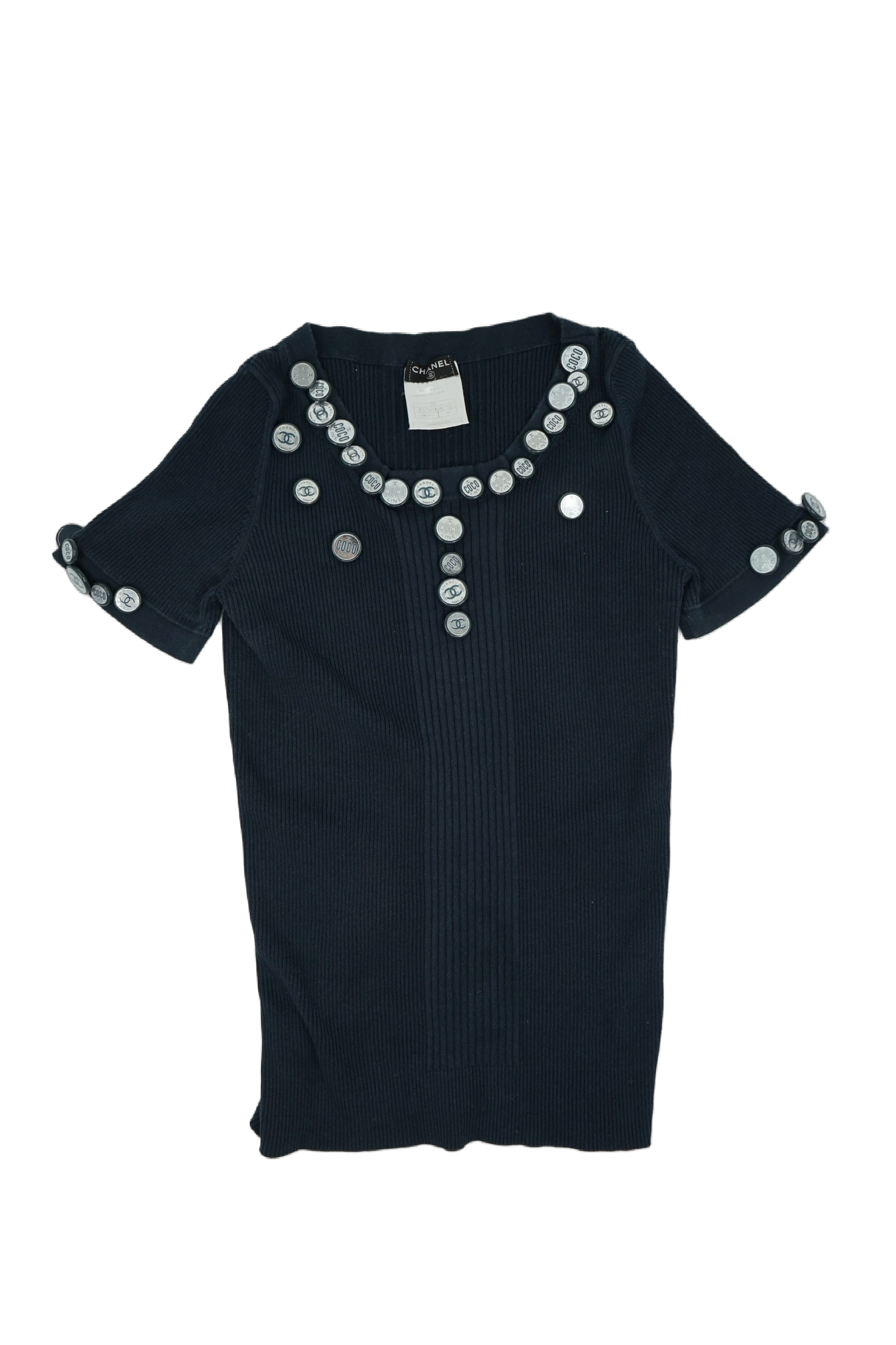 Chanel Cruise 2007 Paris- Los Angeles Badge Runway Shirt