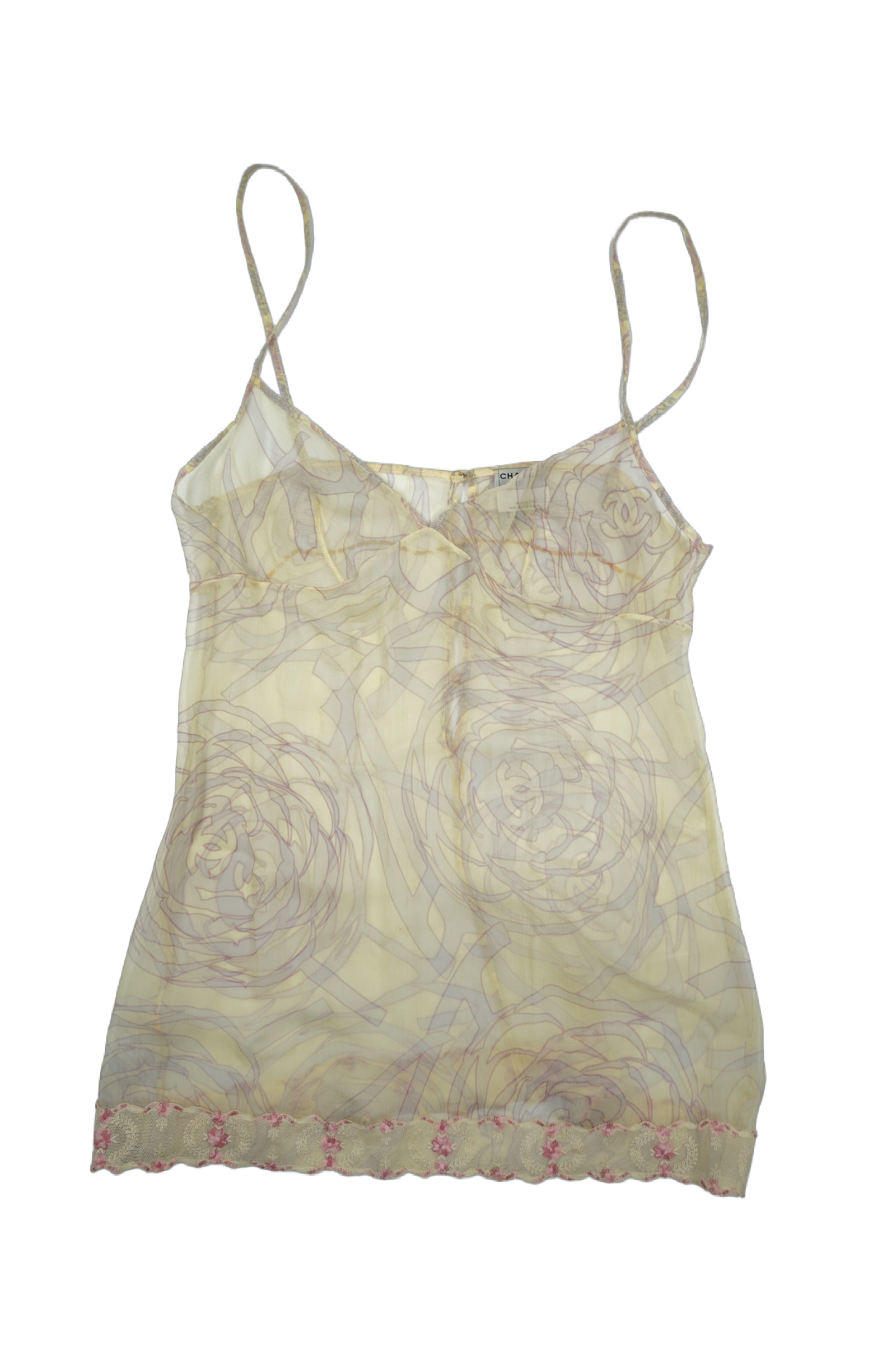 Chanel Silk Lace 2003 Camisole