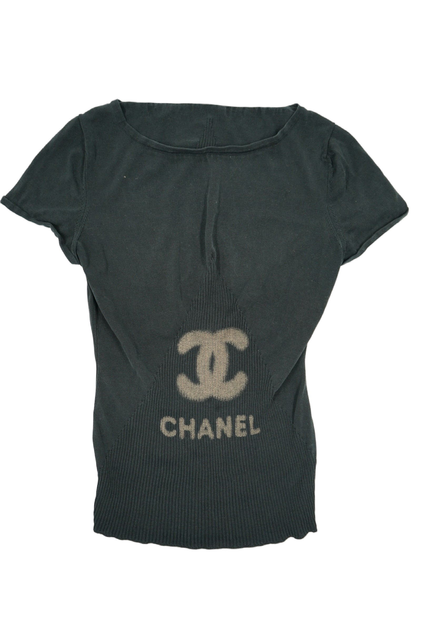 Chanel Spring 2011 Grafitti Tee Black