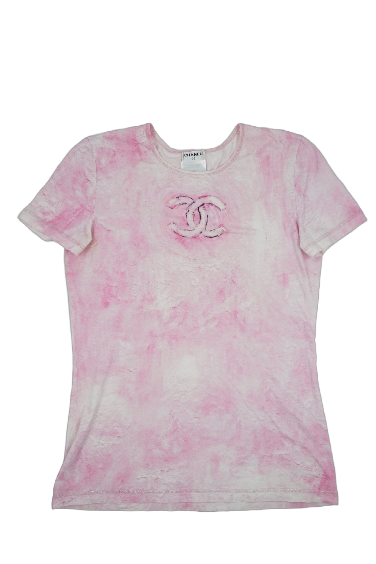 Chanel Tie Dye Pink Shirt