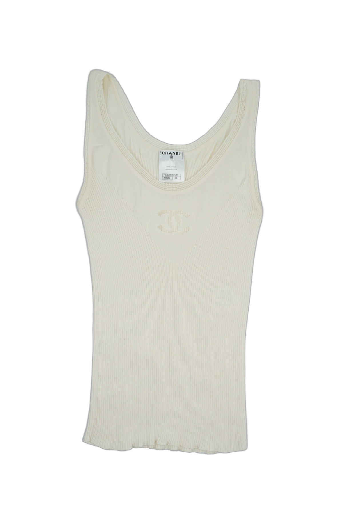 Chanel SS 2010 Logo Tank Top