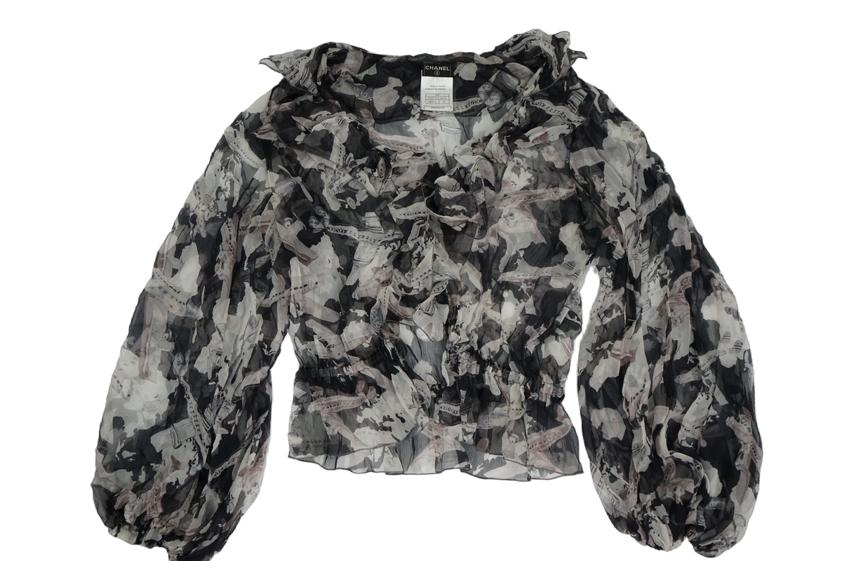 Chanel SS 2006 Airplane Blouse