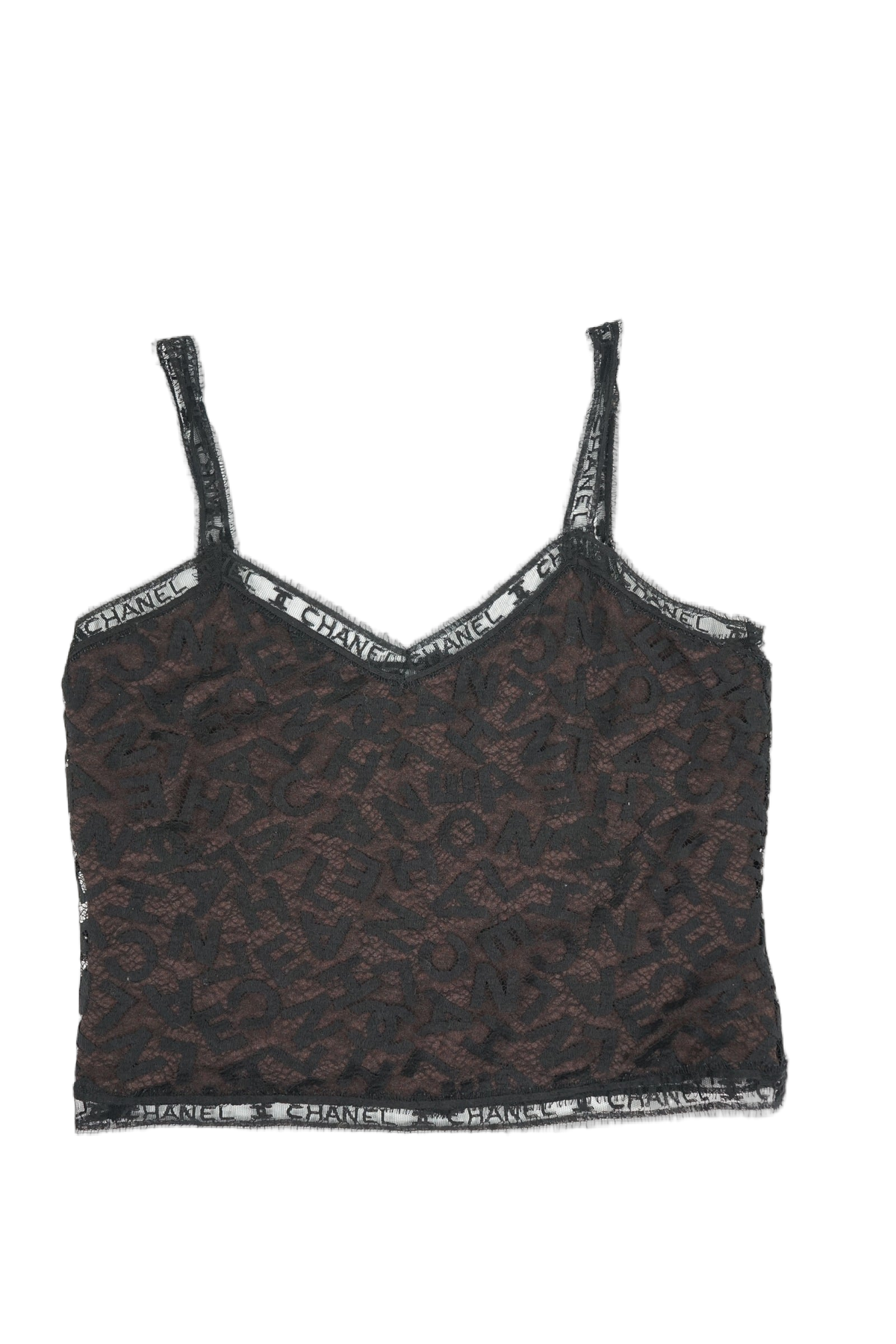 Chanel 1998 Lace Monogram Top
