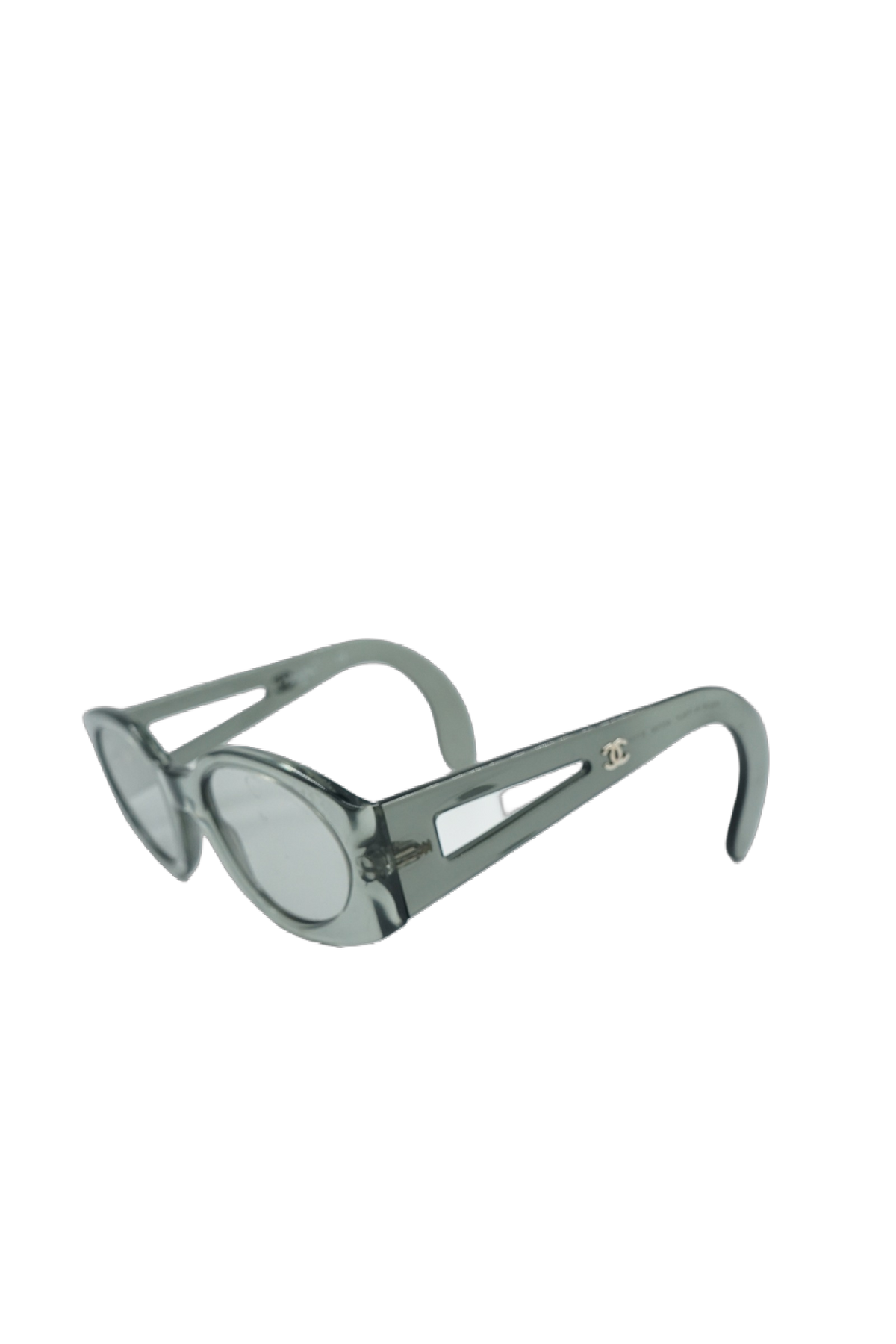 Chanel Clear Blue Sunglasses