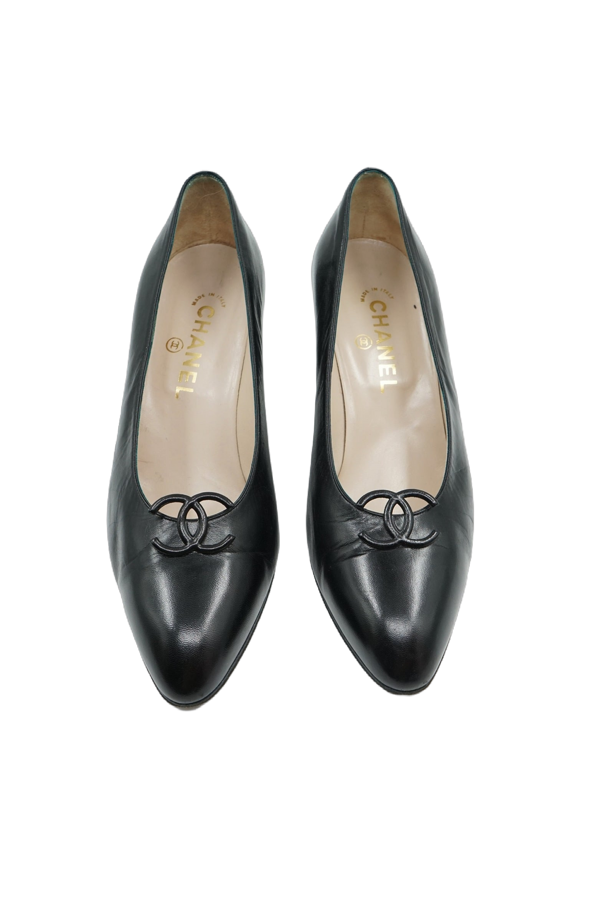 Chanel CC Pumps Black