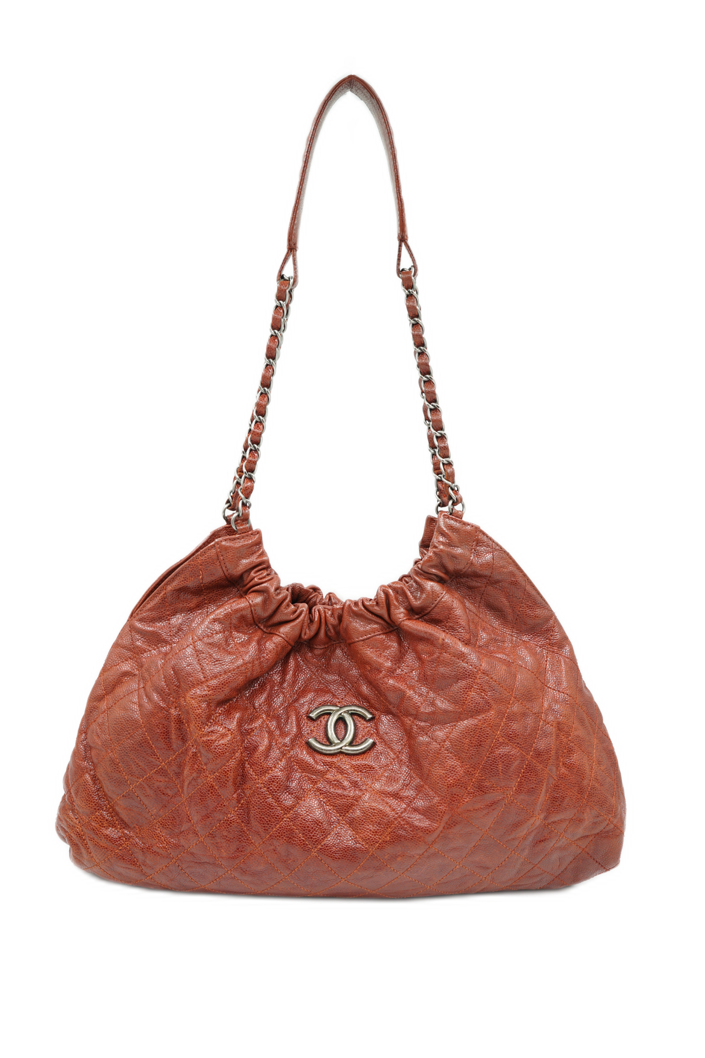 Chanel CC Elastic Hobo Bag