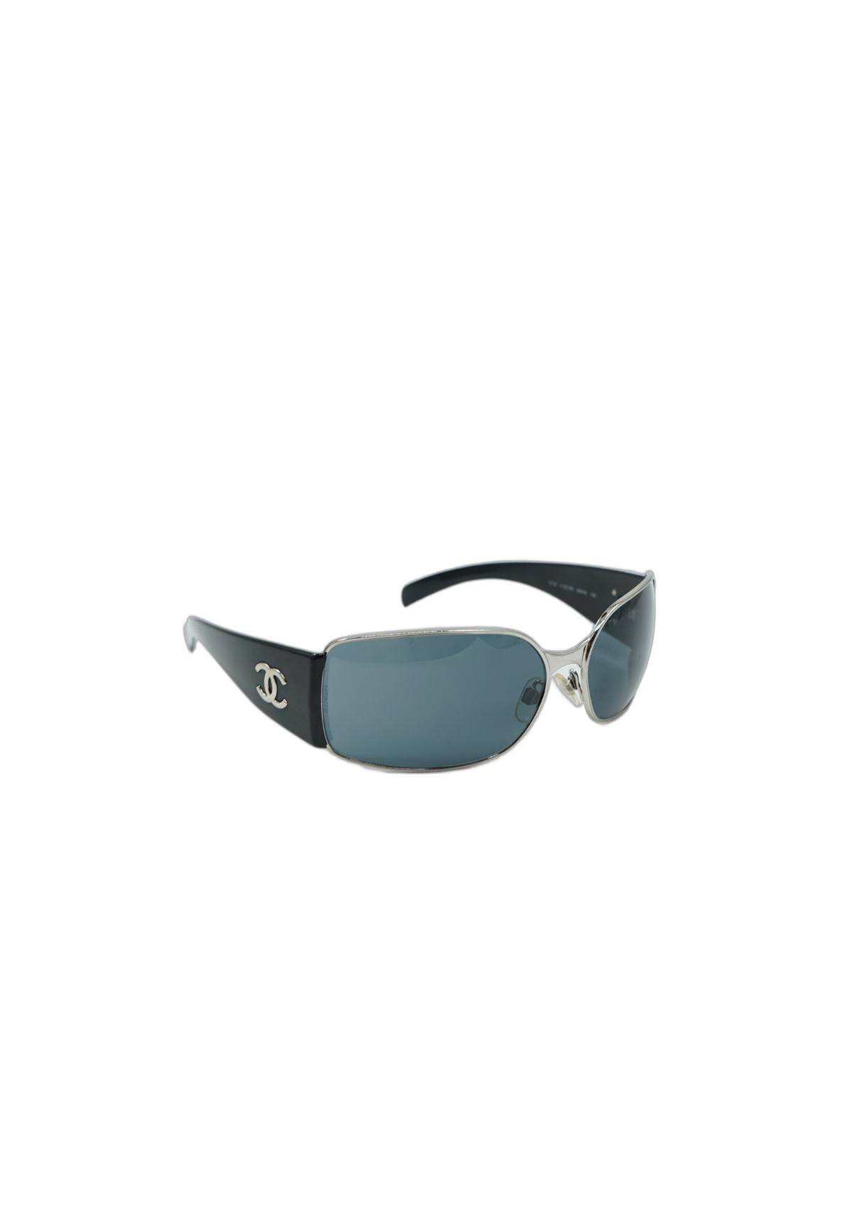 Chanel Black Chrome Sunglasses