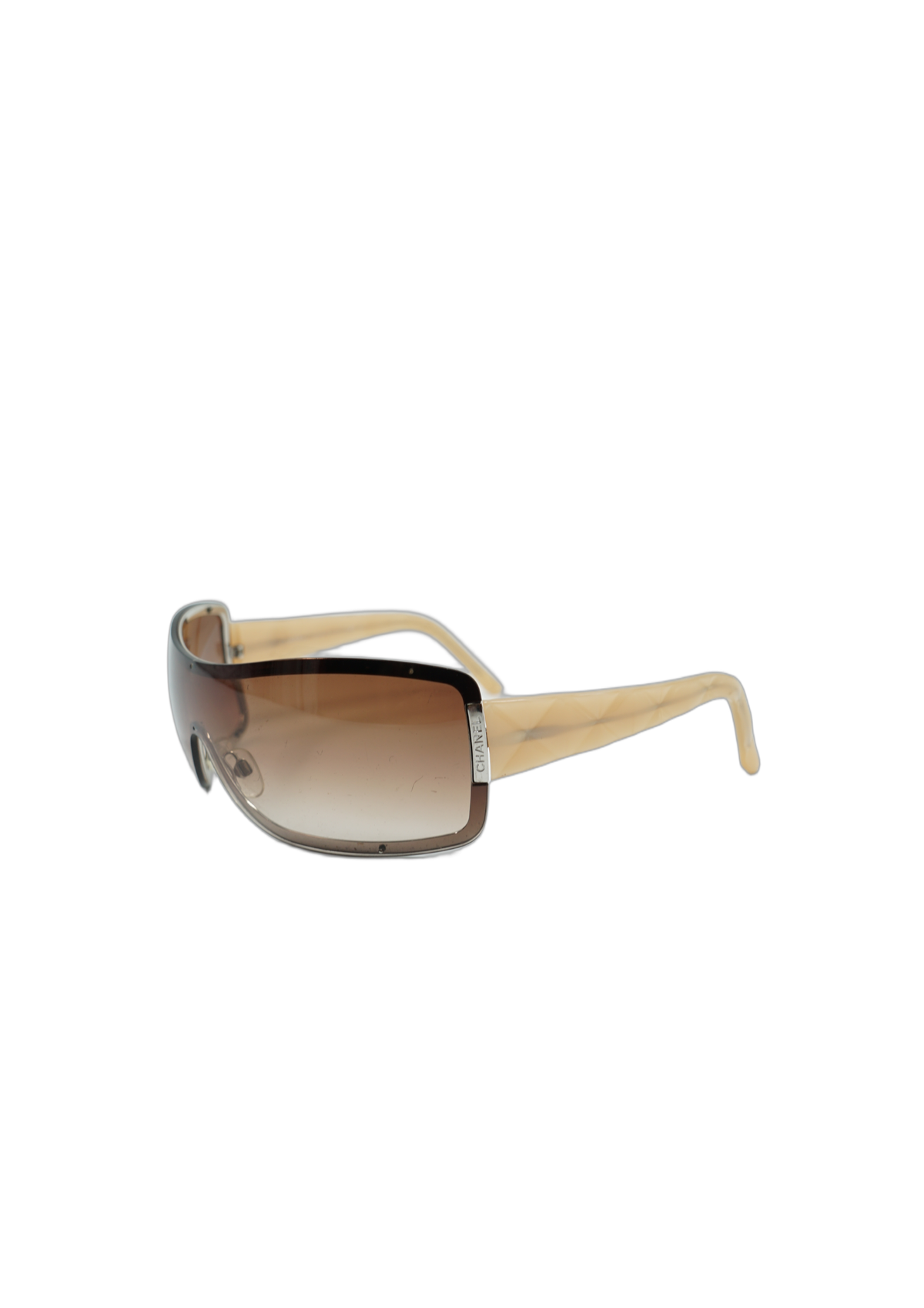 Chanel Yellow Shield sunglasses