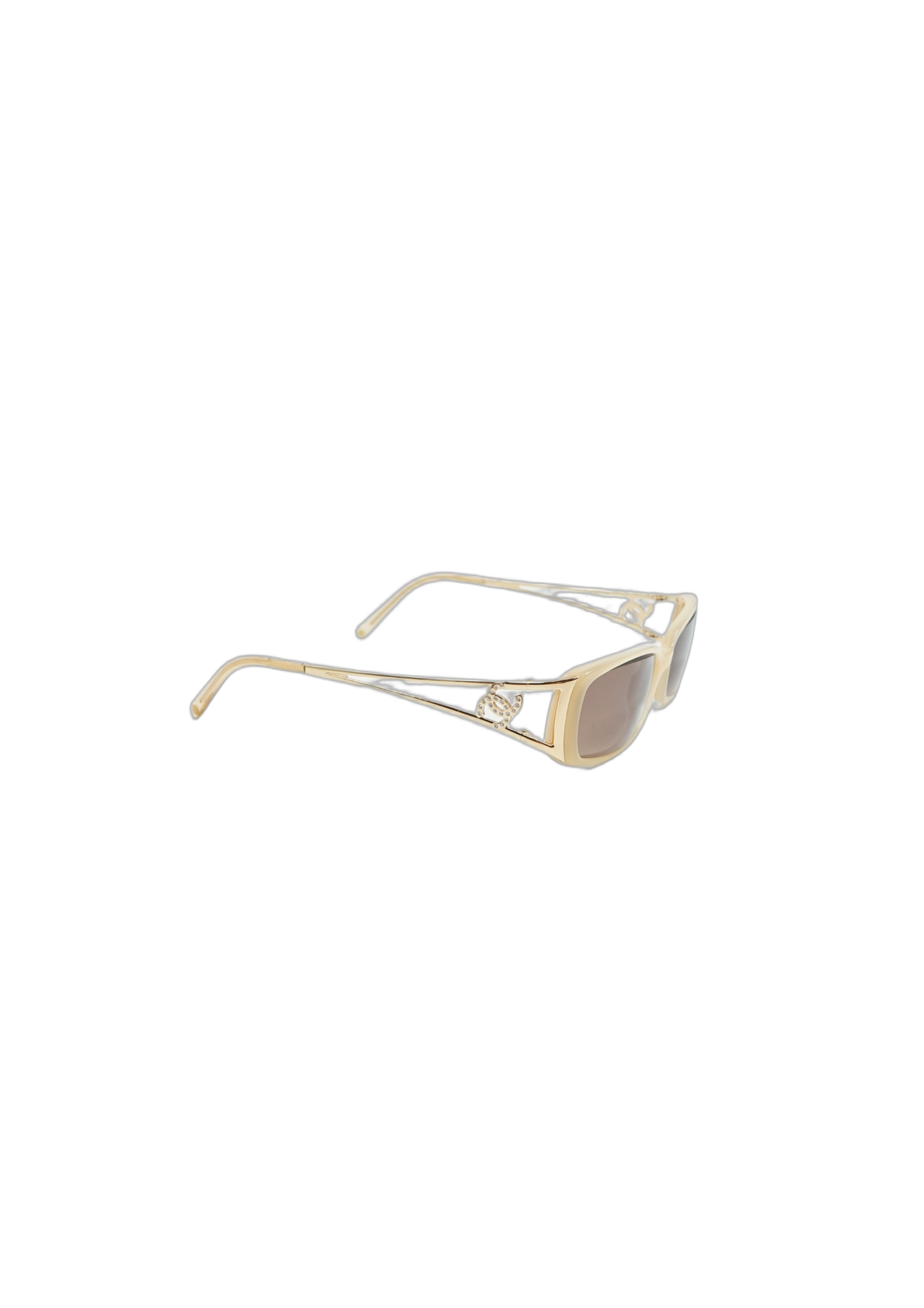 Chanel CC Rhinestone Sunglasses
