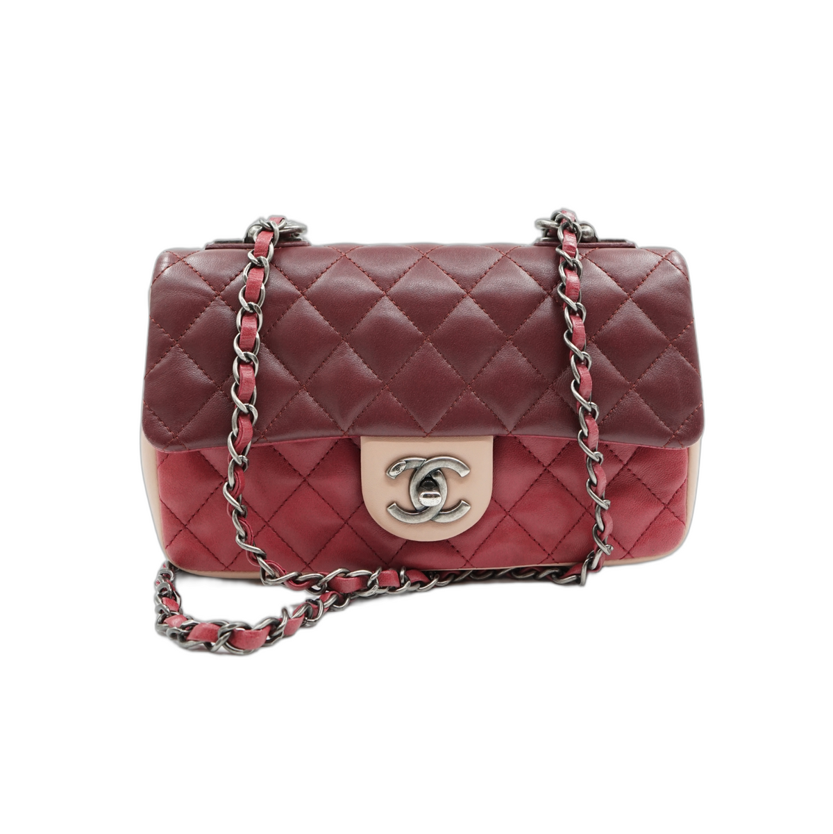 Chanel Tricolour Mini Flap Bag