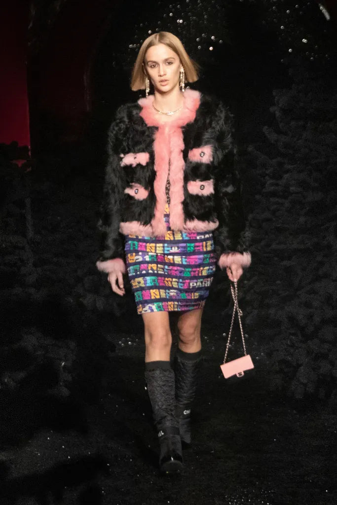 Chanel Runway Shearling Jacket