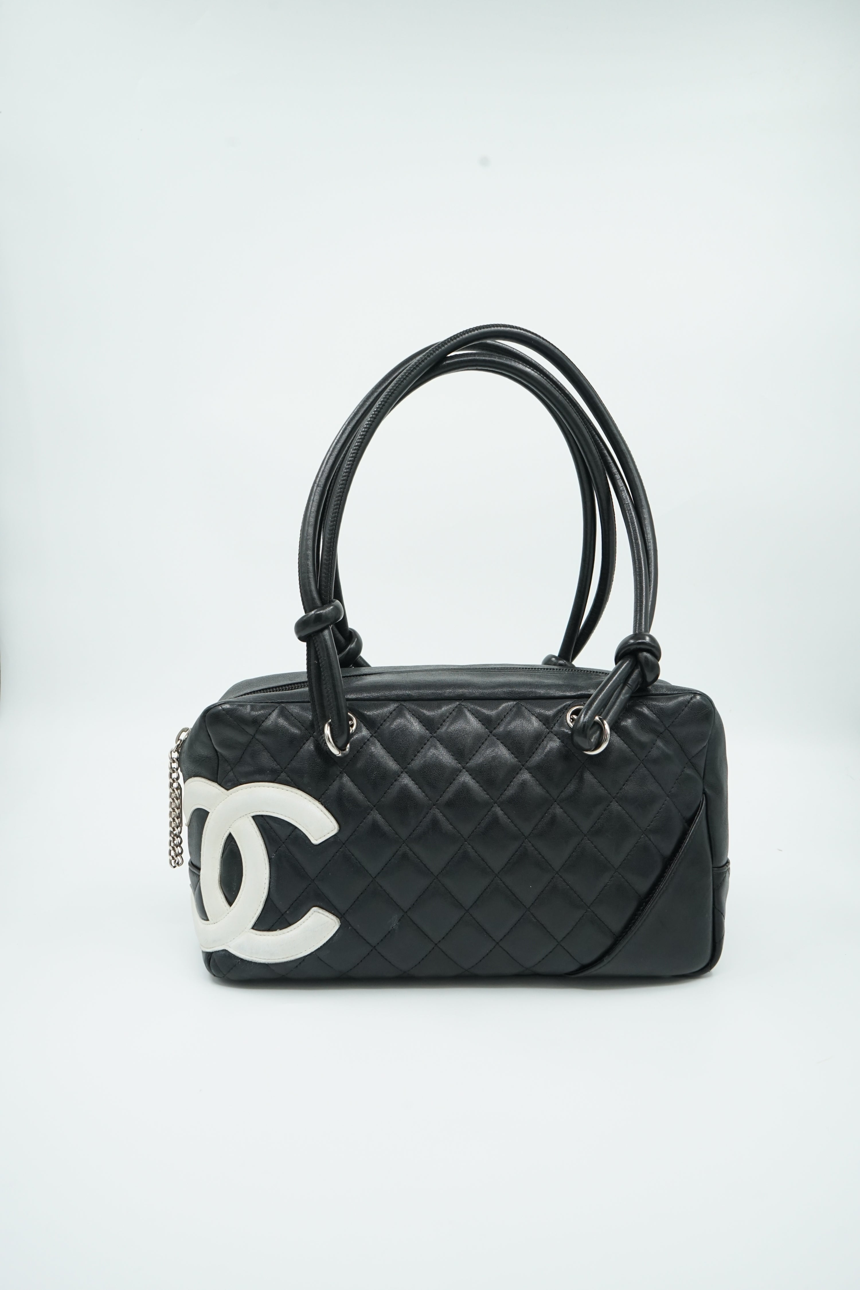 Chanel Cambon Medium Bowler Bag Black