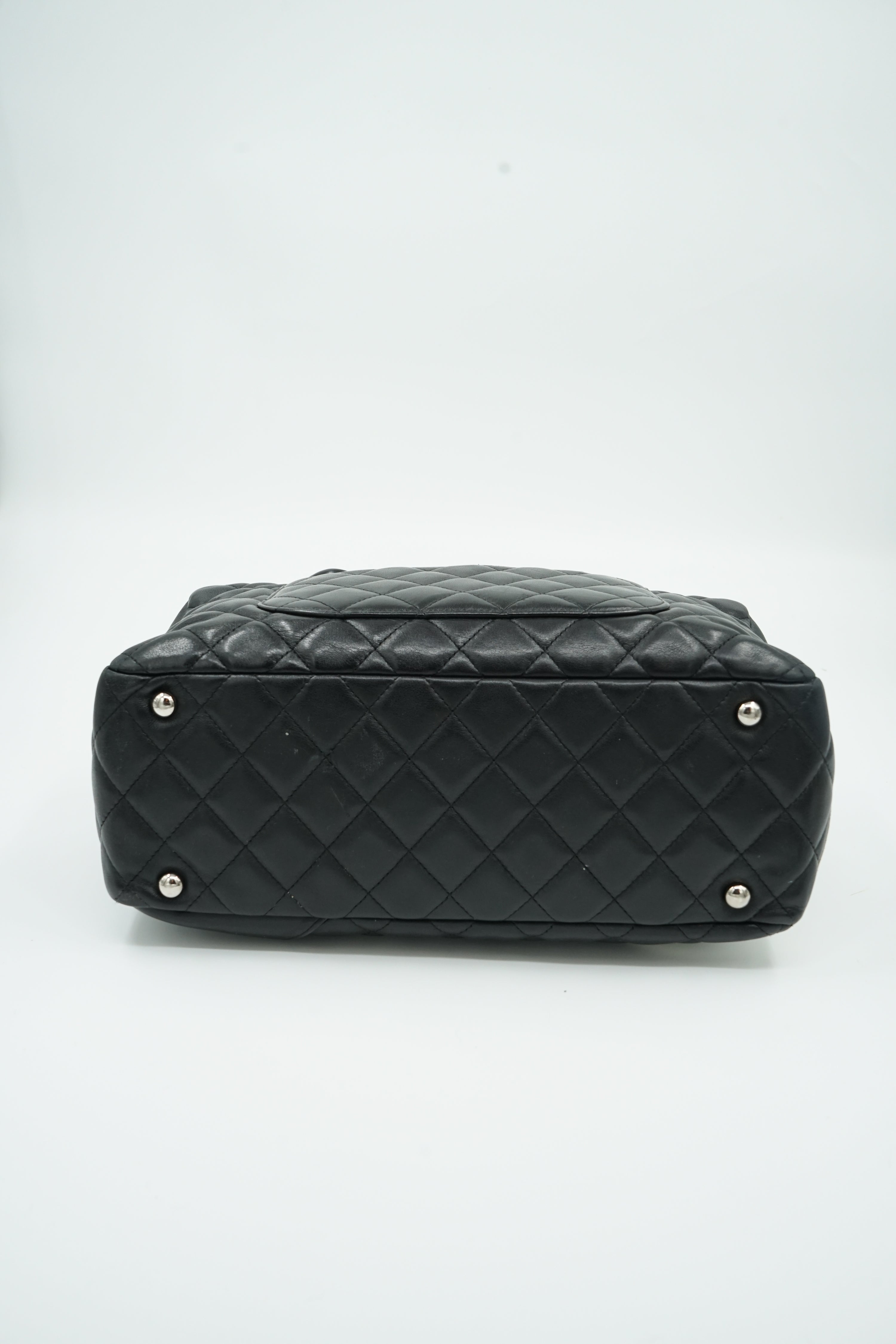 Chanel Cambon Medium Bowler Bag Black