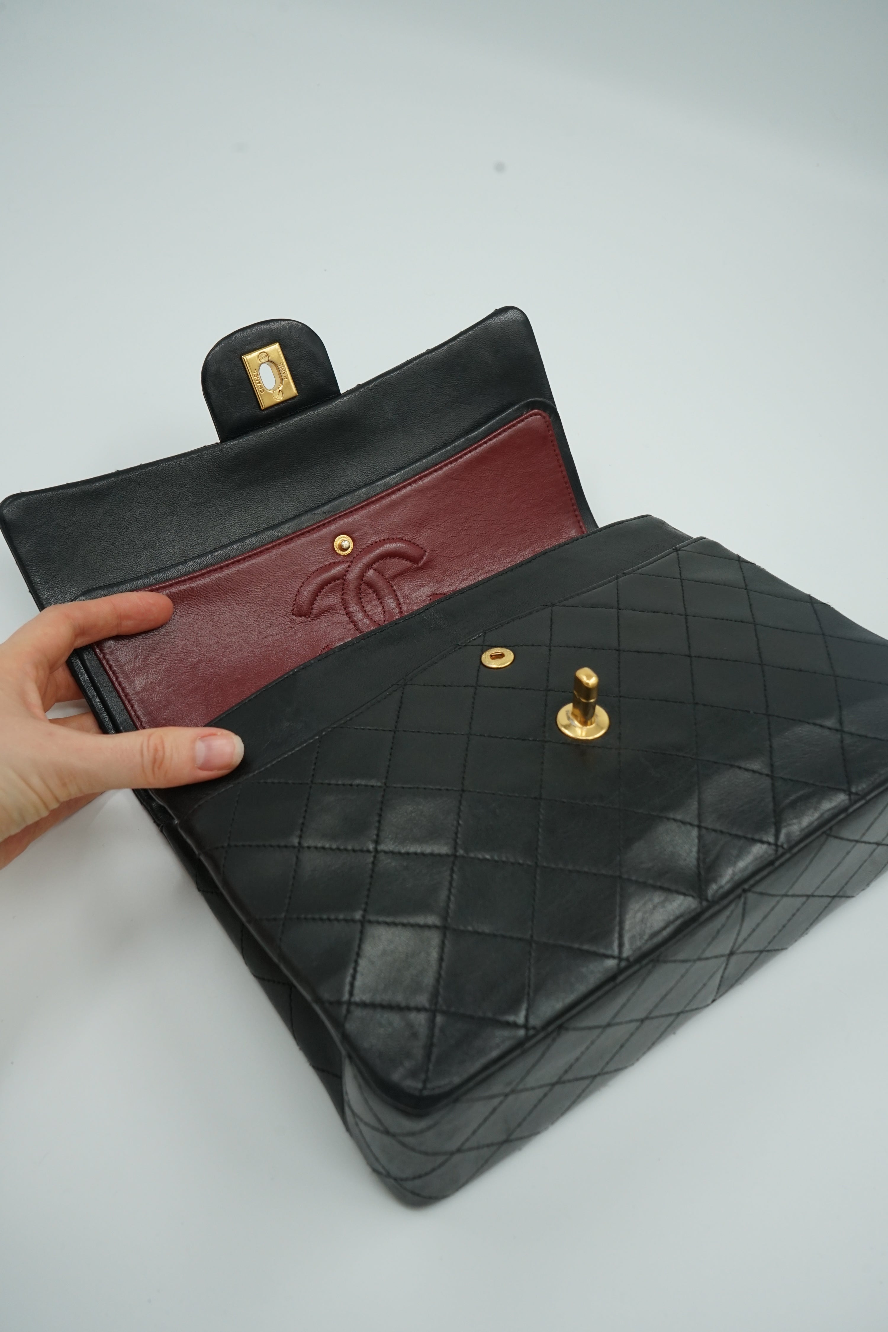Chanel Medium Tall Classic Double Flap Bag
