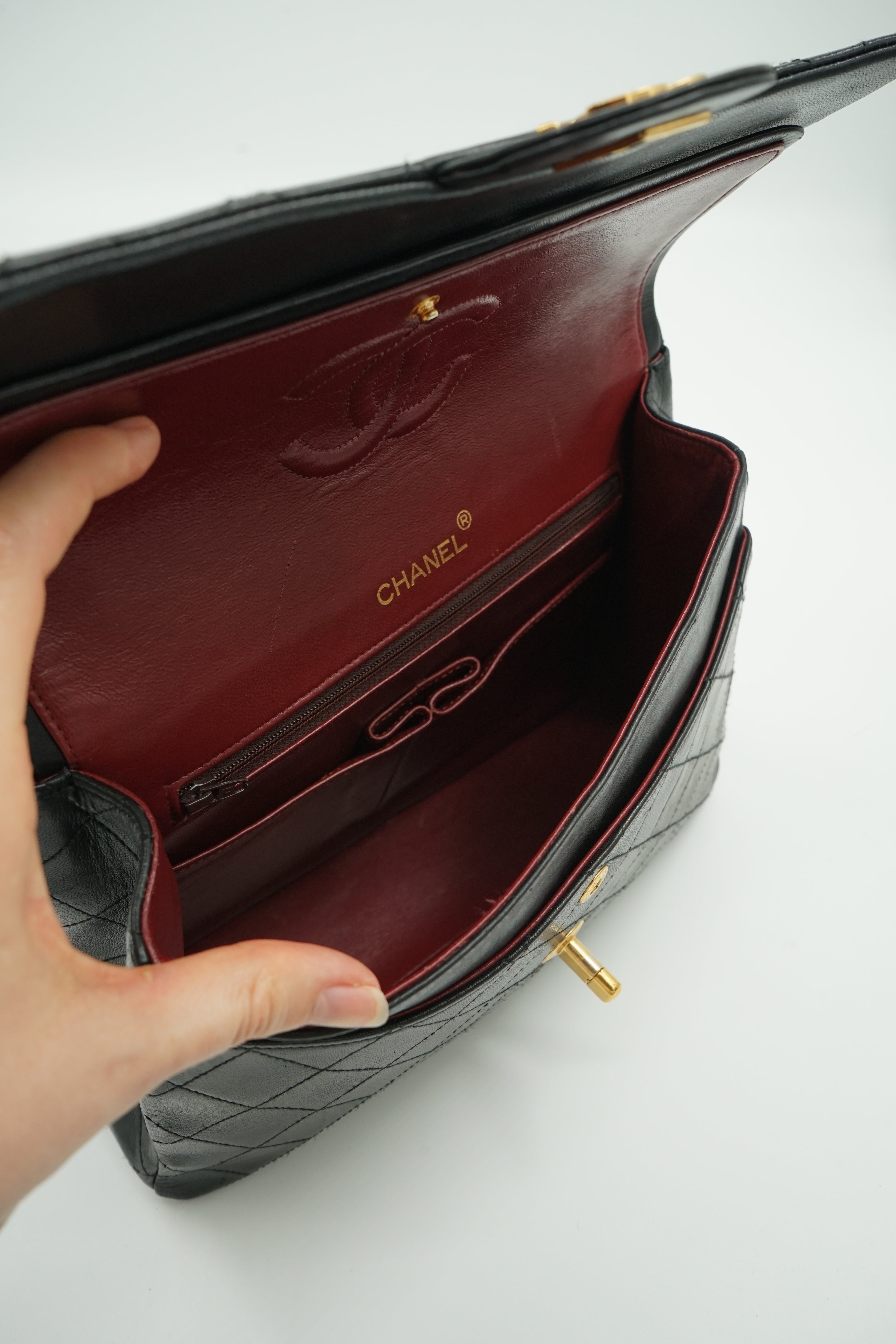Chanel Medium Tall Classic Double Flap Bag