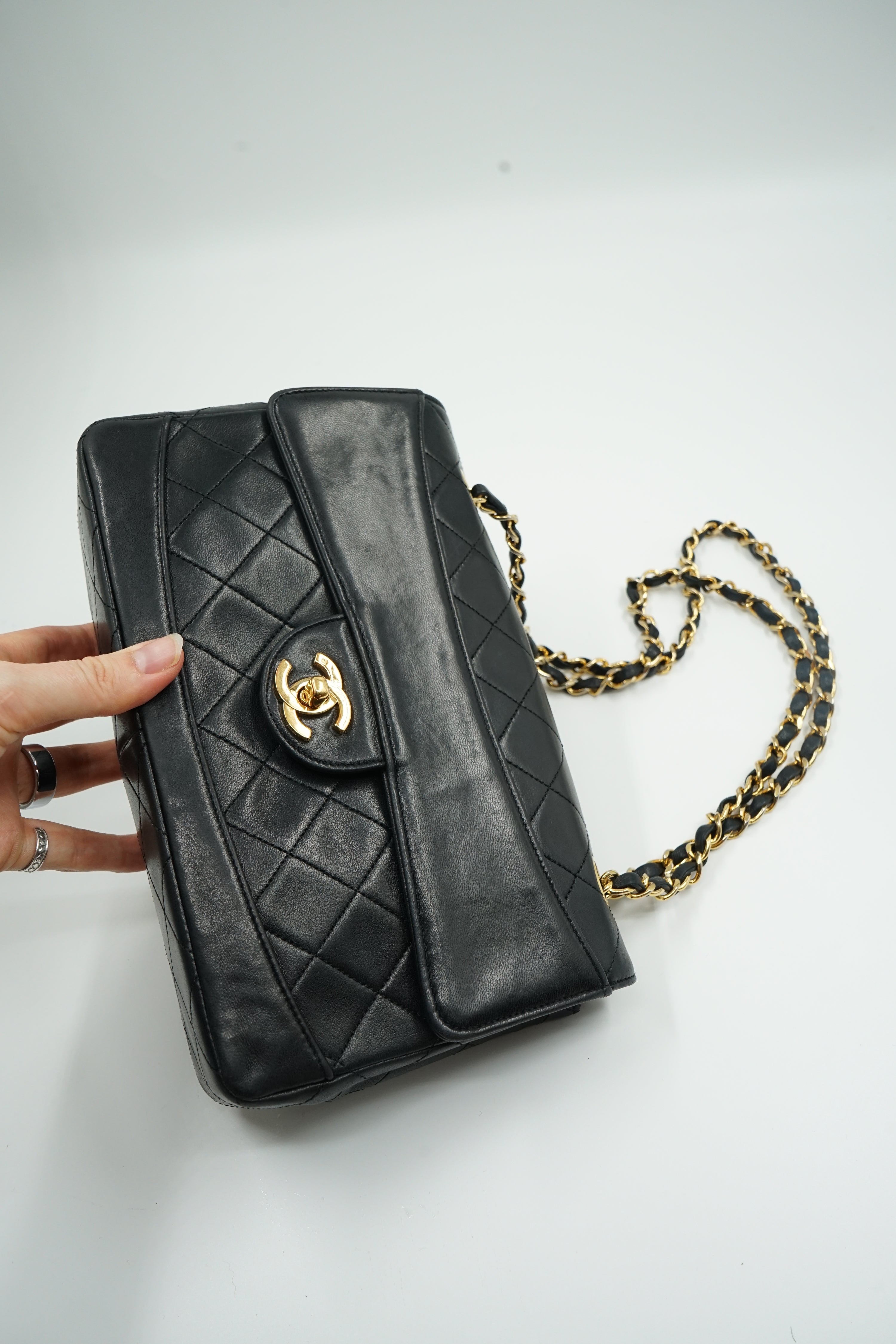 Chanel Single Flap Wallet Set