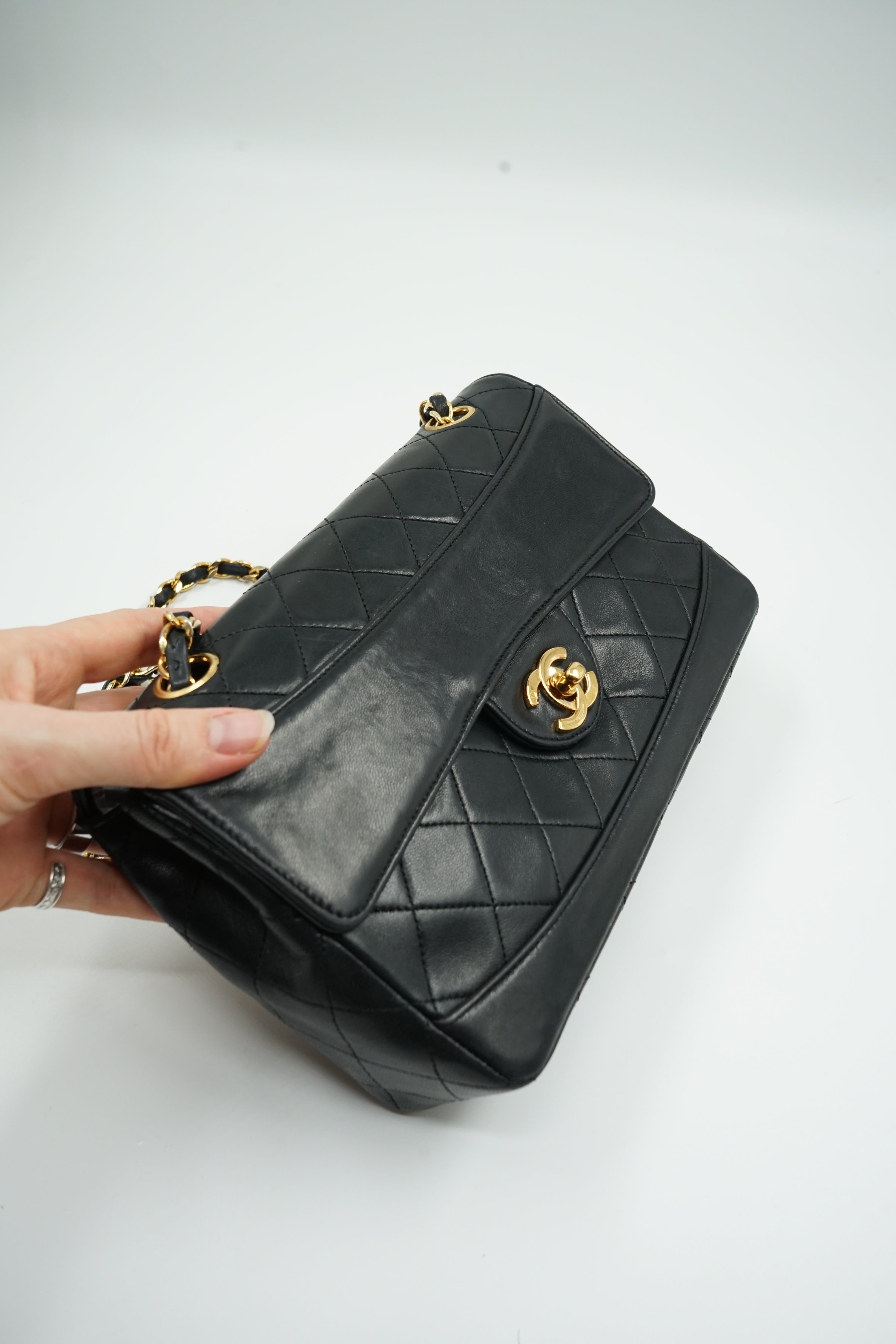 Chanel Single Flap Wallet Set