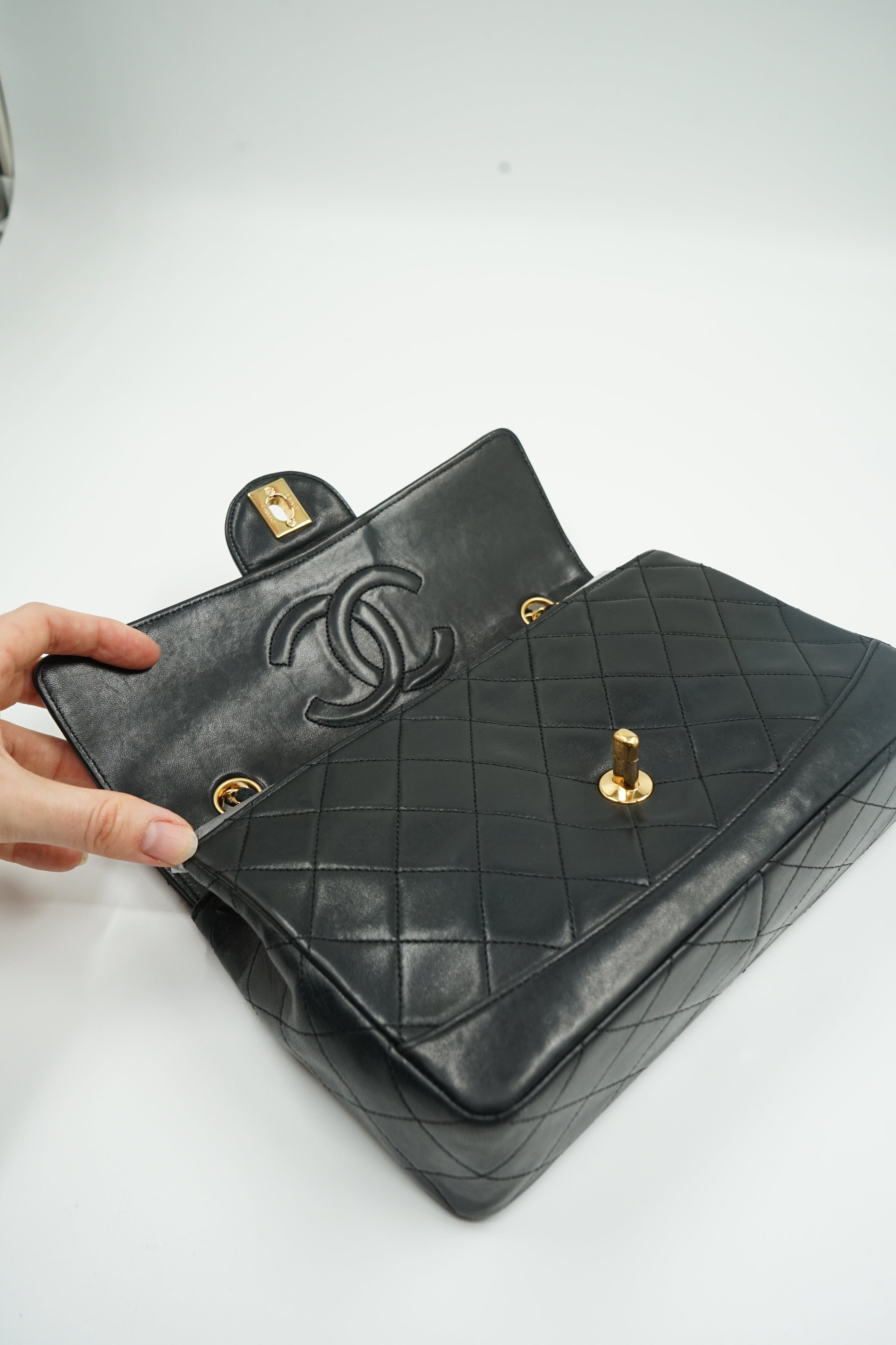 Chanel Single Flap Wallet Set