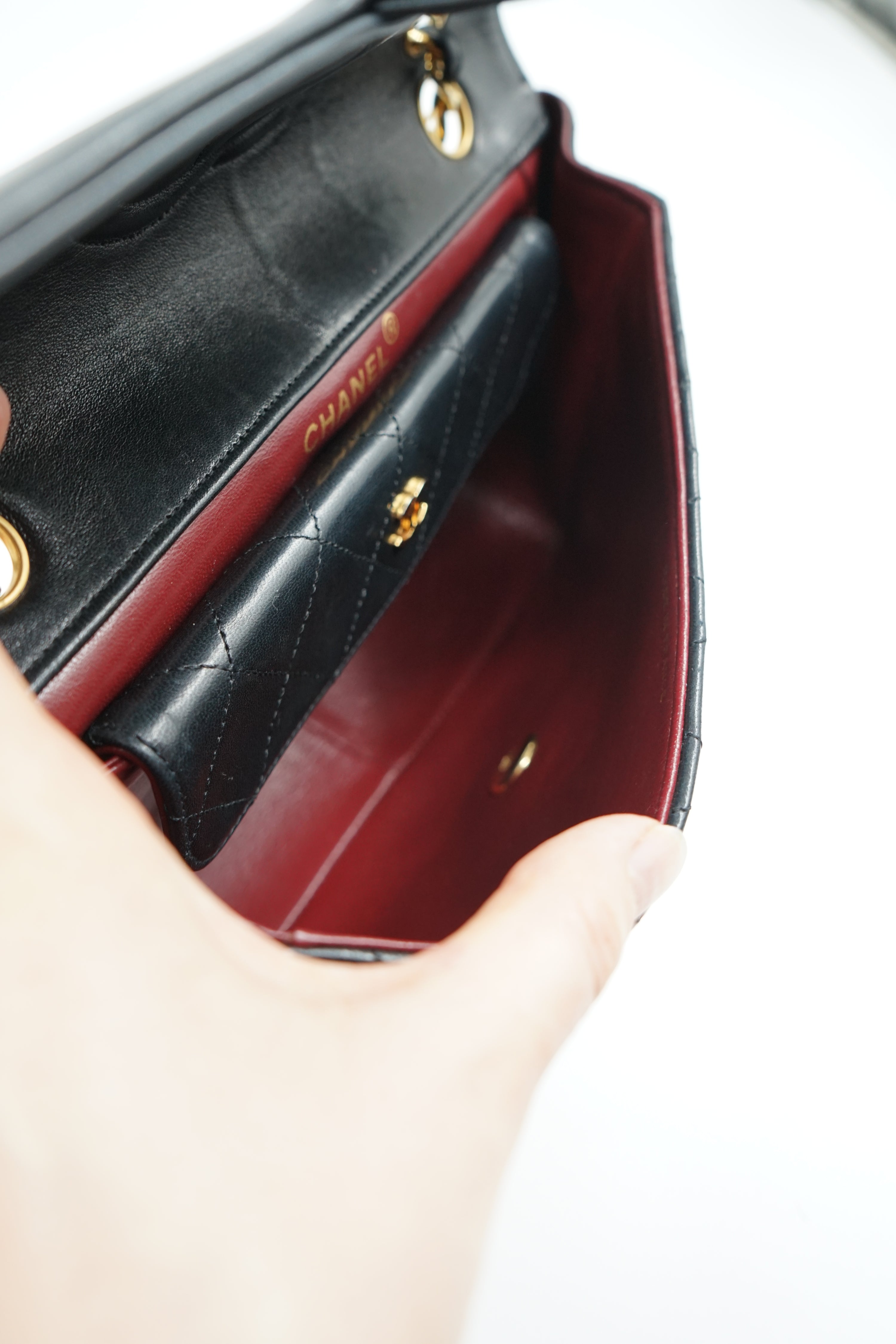 Chanel Single Flap Wallet Set