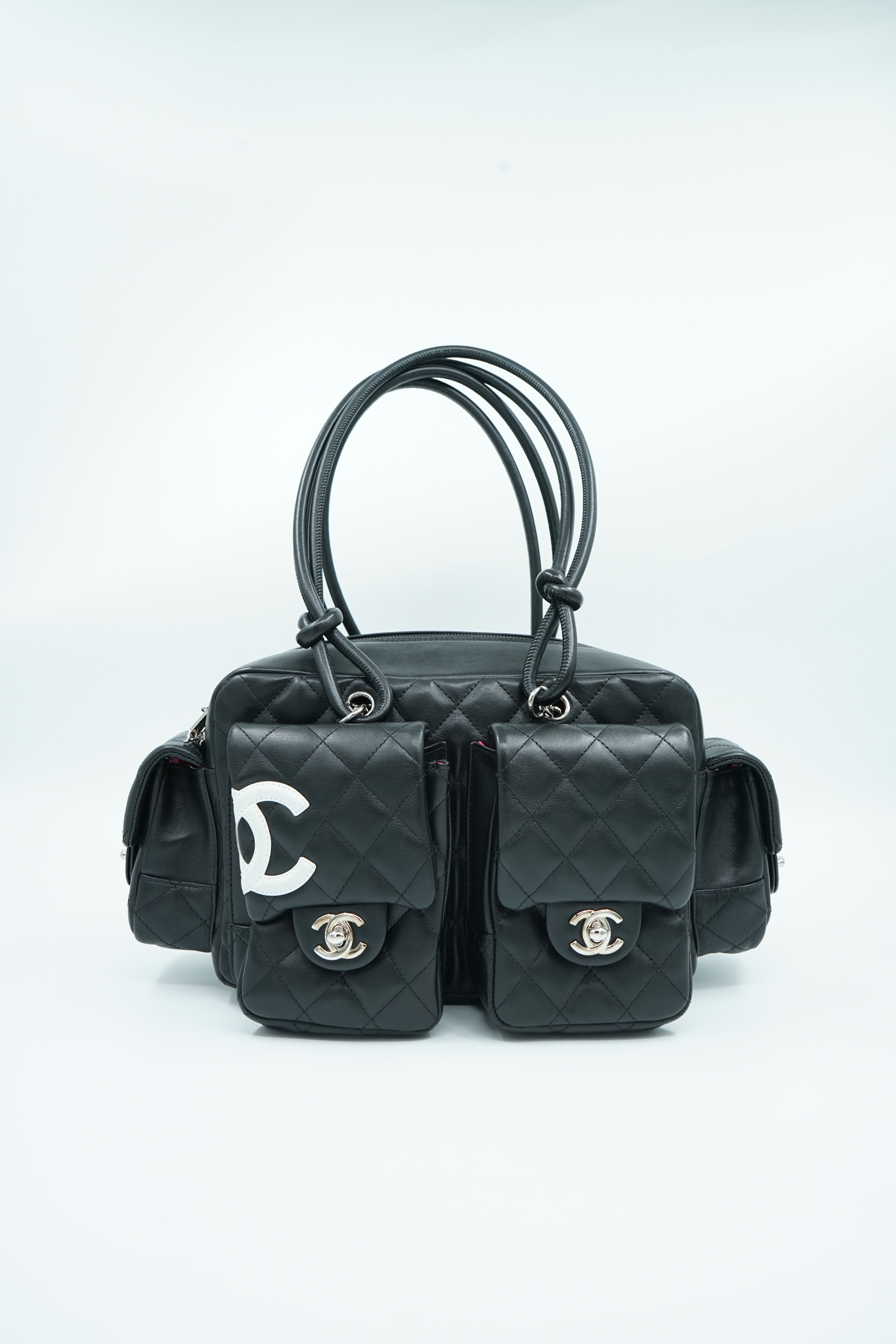 Chanel Cambon Reporter Bag Black – Pleasure Paris